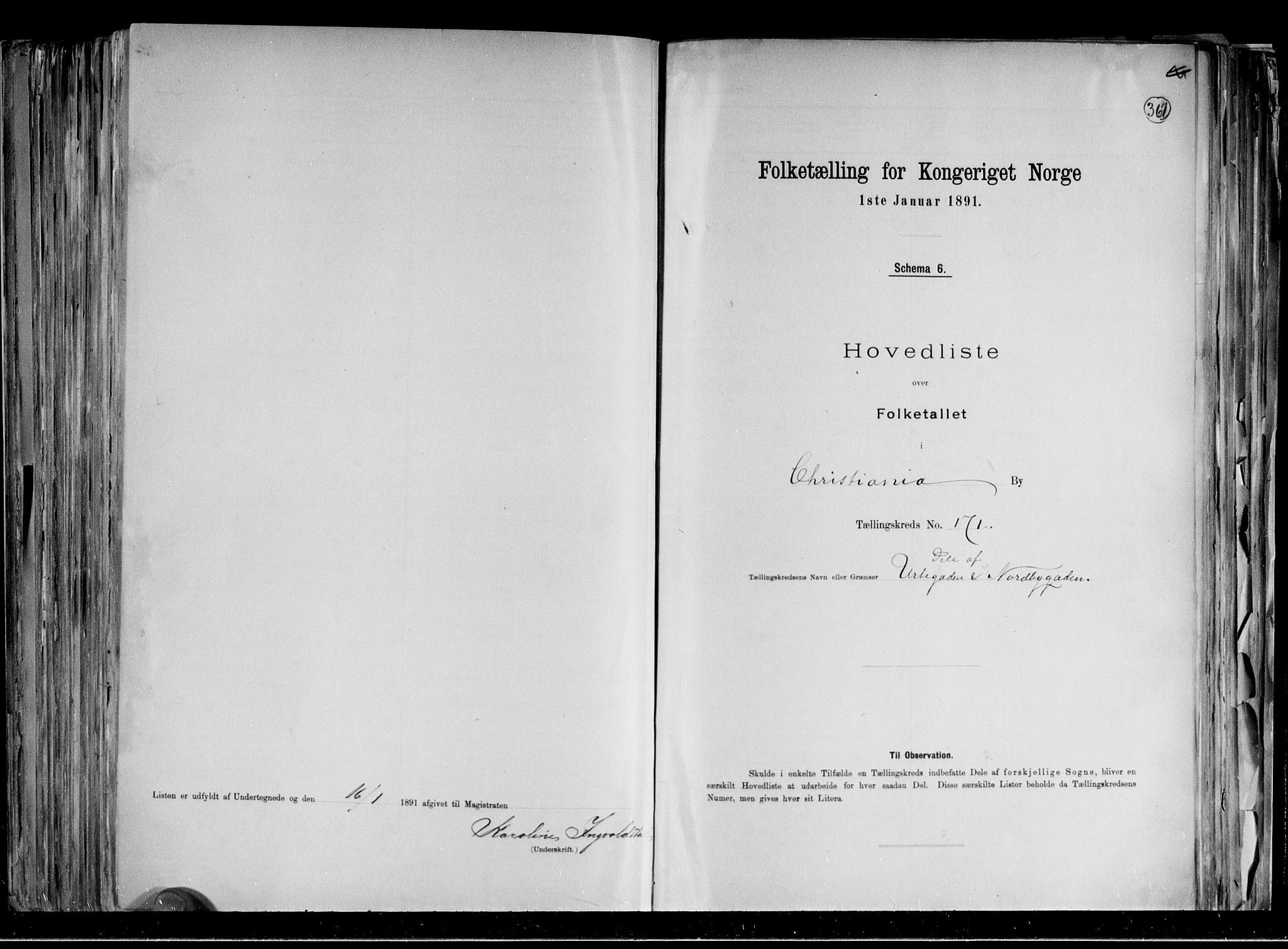 RA, Folketelling 1891 for 0301 Kristiania kjøpstad, 1891, s. 88141