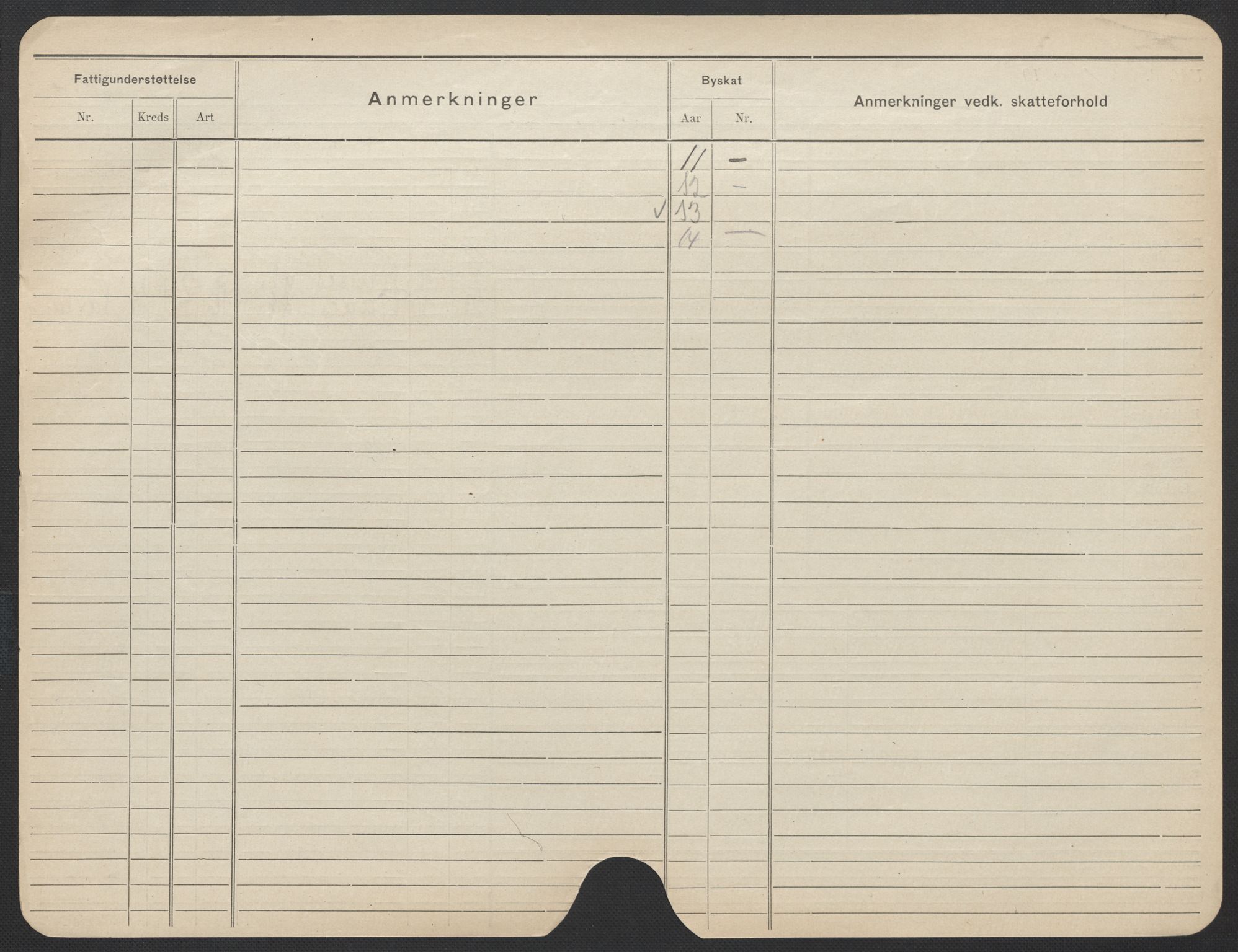 Oslo folkeregister, Registerkort, SAO/A-11715/F/Fa/Fac/L0021: Kvinner, 1906-1914, s. 330b