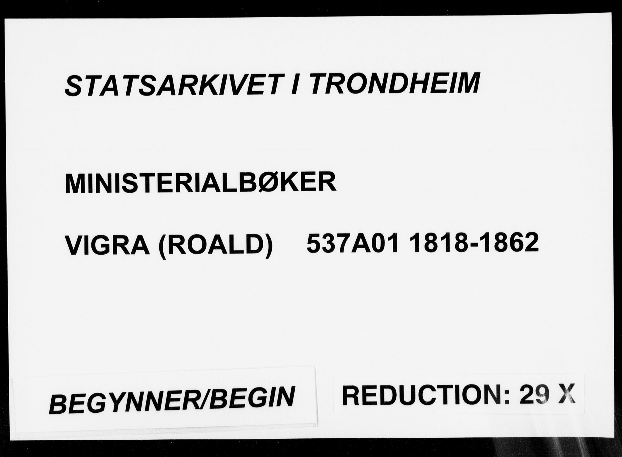 Ministerialprotokoller, klokkerbøker og fødselsregistre - Møre og Romsdal, AV/SAT-A-1454/537/L0517: Ministerialbok nr. 537A01, 1818-1862