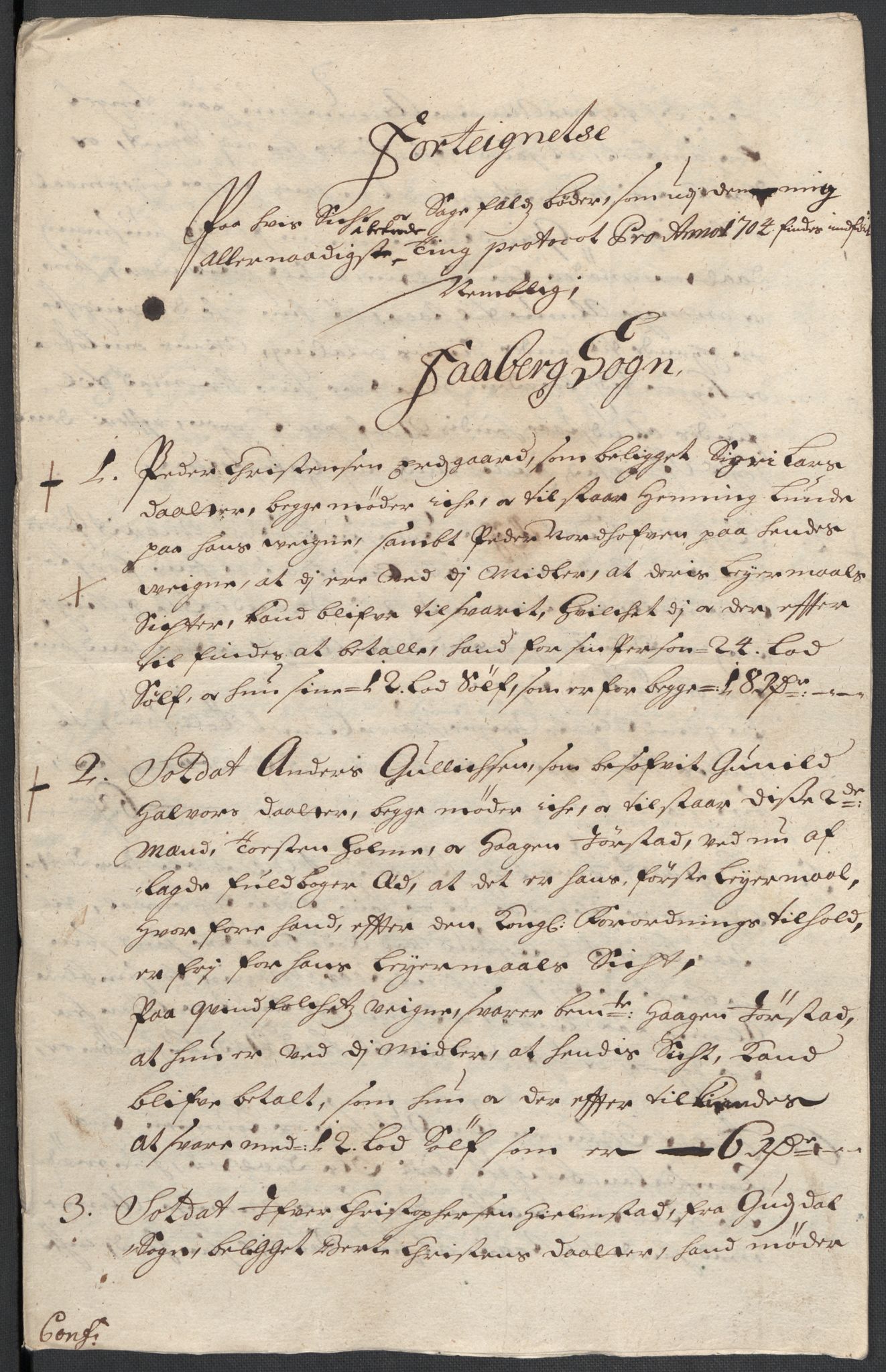 Rentekammeret inntil 1814, Reviderte regnskaper, Fogderegnskap, AV/RA-EA-4092/R17/L1177: Fogderegnskap Gudbrandsdal, 1704, s. 54