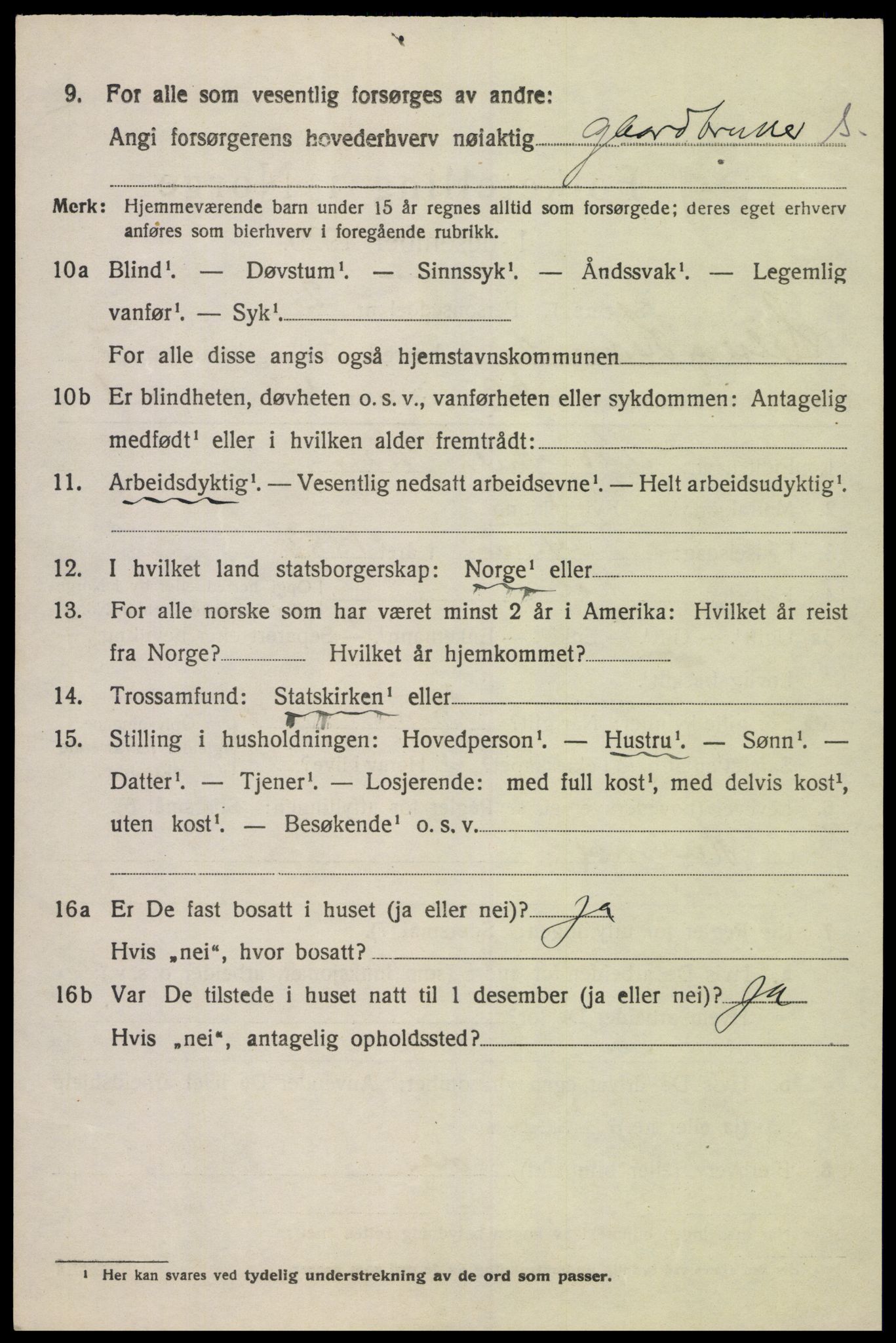 SAK, Folketelling 1920 for 1019 Halse og Harkmark herred, 1920, s. 4300