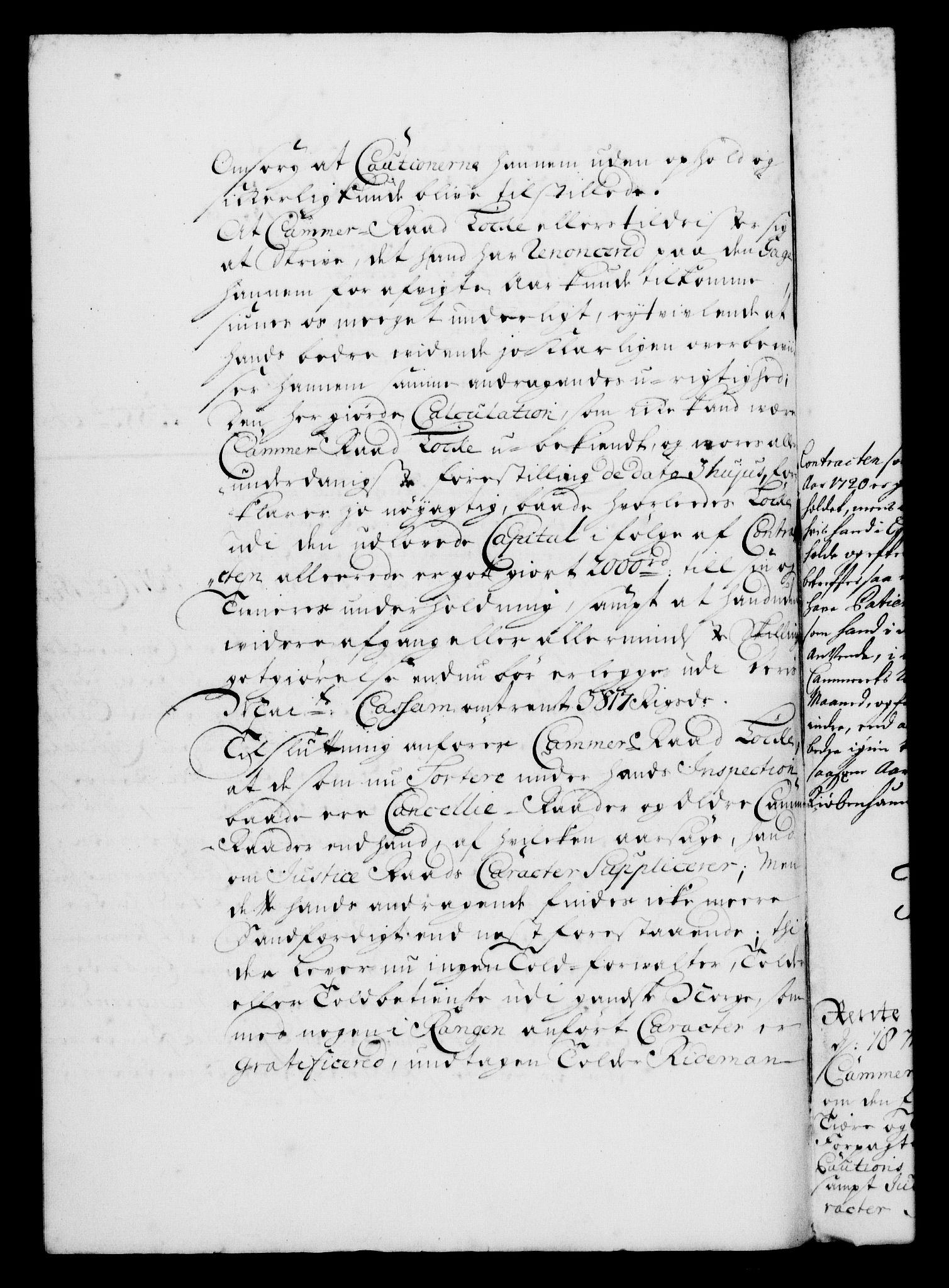 Rentekammeret, Kammerkanselliet, RA/EA-3111/G/Gf/Gfa/L0004: Norsk relasjons- og resolusjonsprotokoll (merket RK 52.4), 1721, s. 571