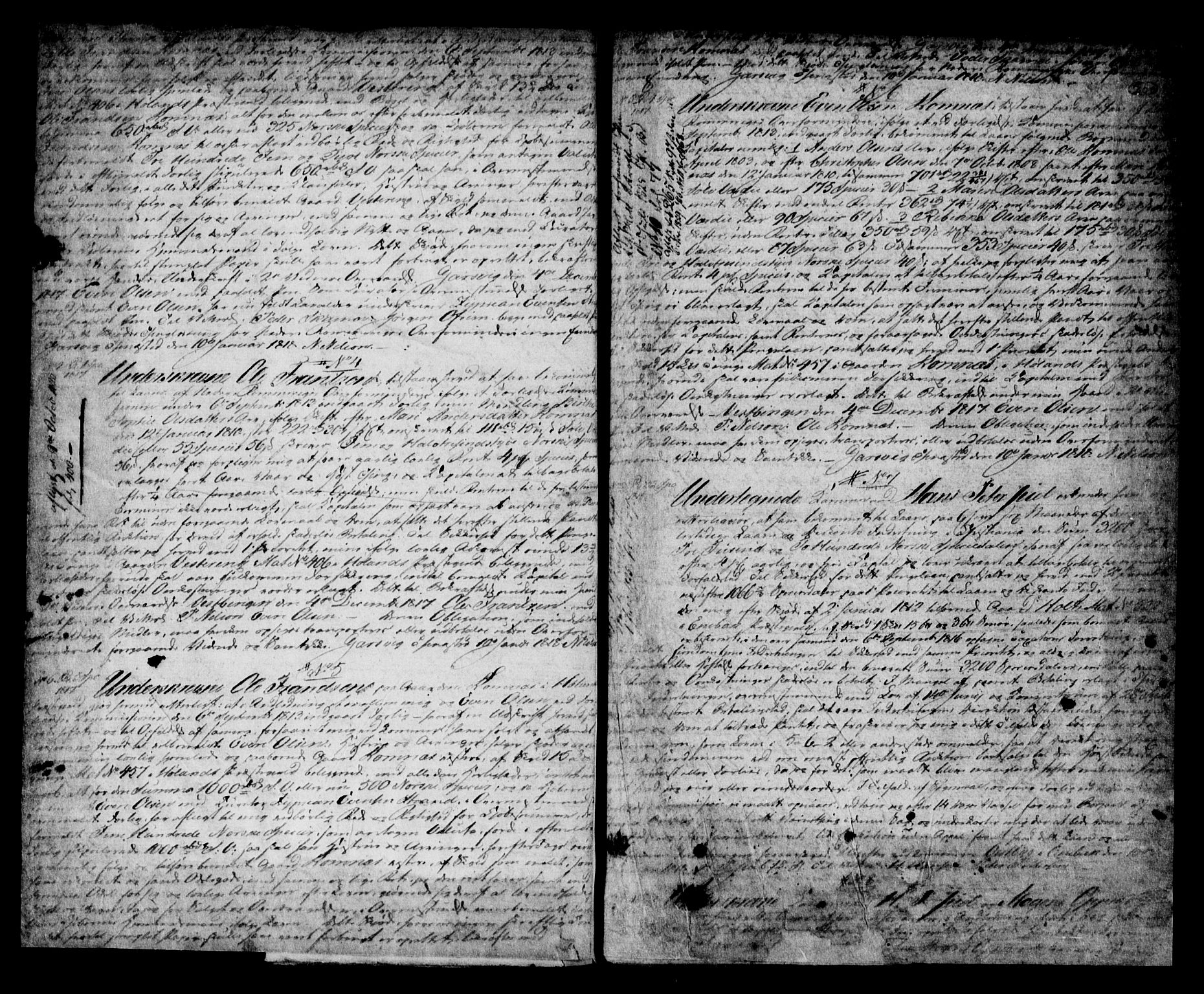 Nedre Romerike sorenskriveri, SAO/A-10469/G/Gb/Gba/L0011: Pantebok nr. 10a, 1813-1820, s. 200