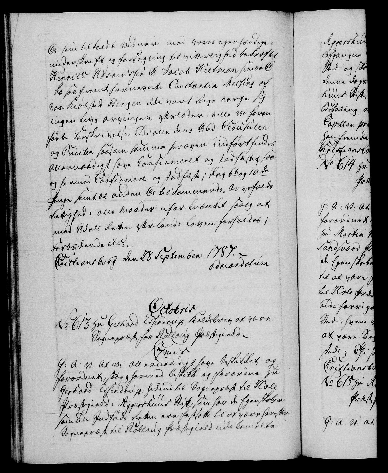 Danske Kanselli 1572-1799, RA/EA-3023/F/Fc/Fca/Fcaa/L0051: Norske registre, 1786-1787, s. 670b