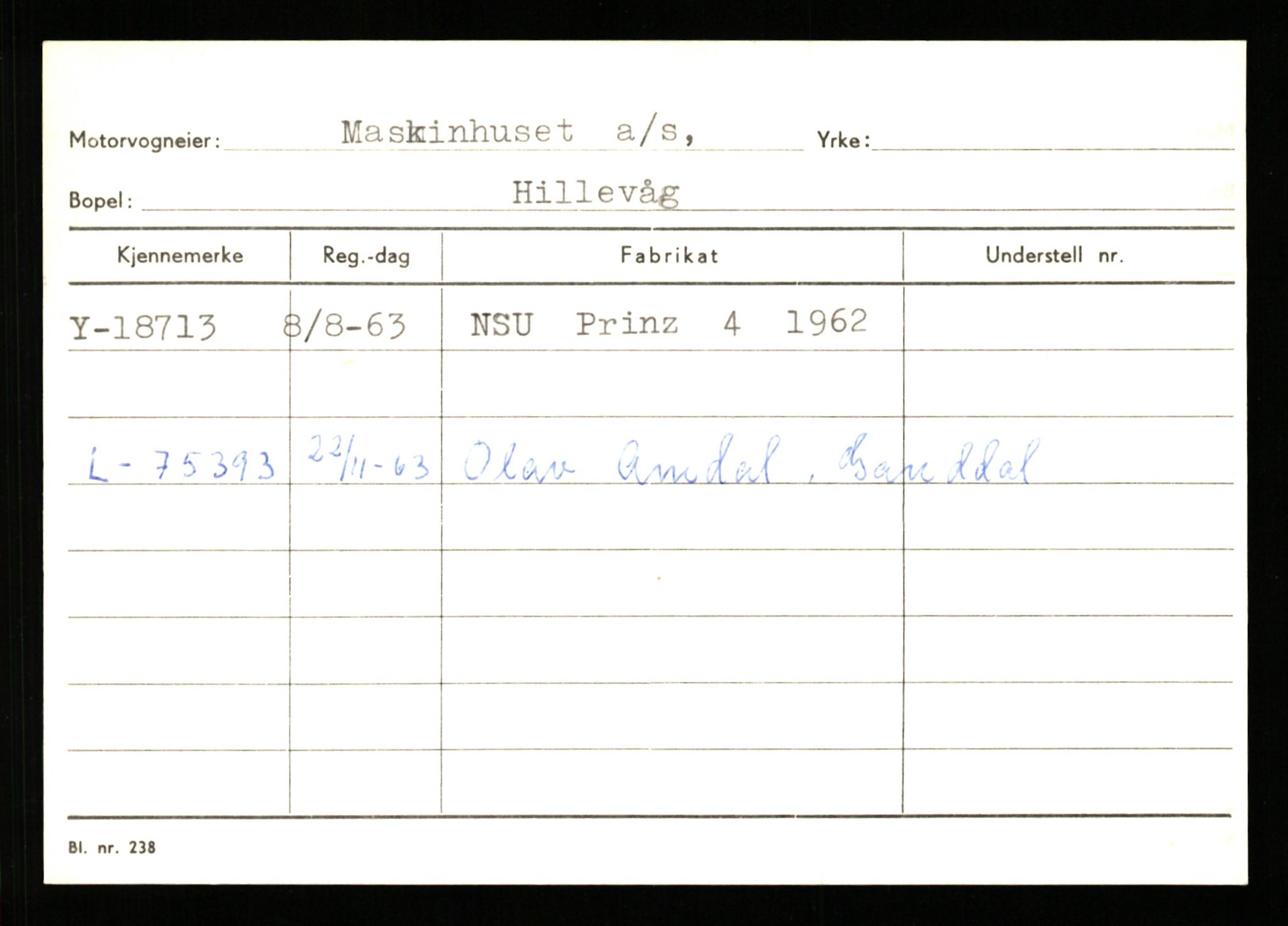 Stavanger trafikkstasjon, AV/SAST-A-101942/0/G/L0004: Registreringsnummer: 15497 - 22957, 1930-1971, s. 1389