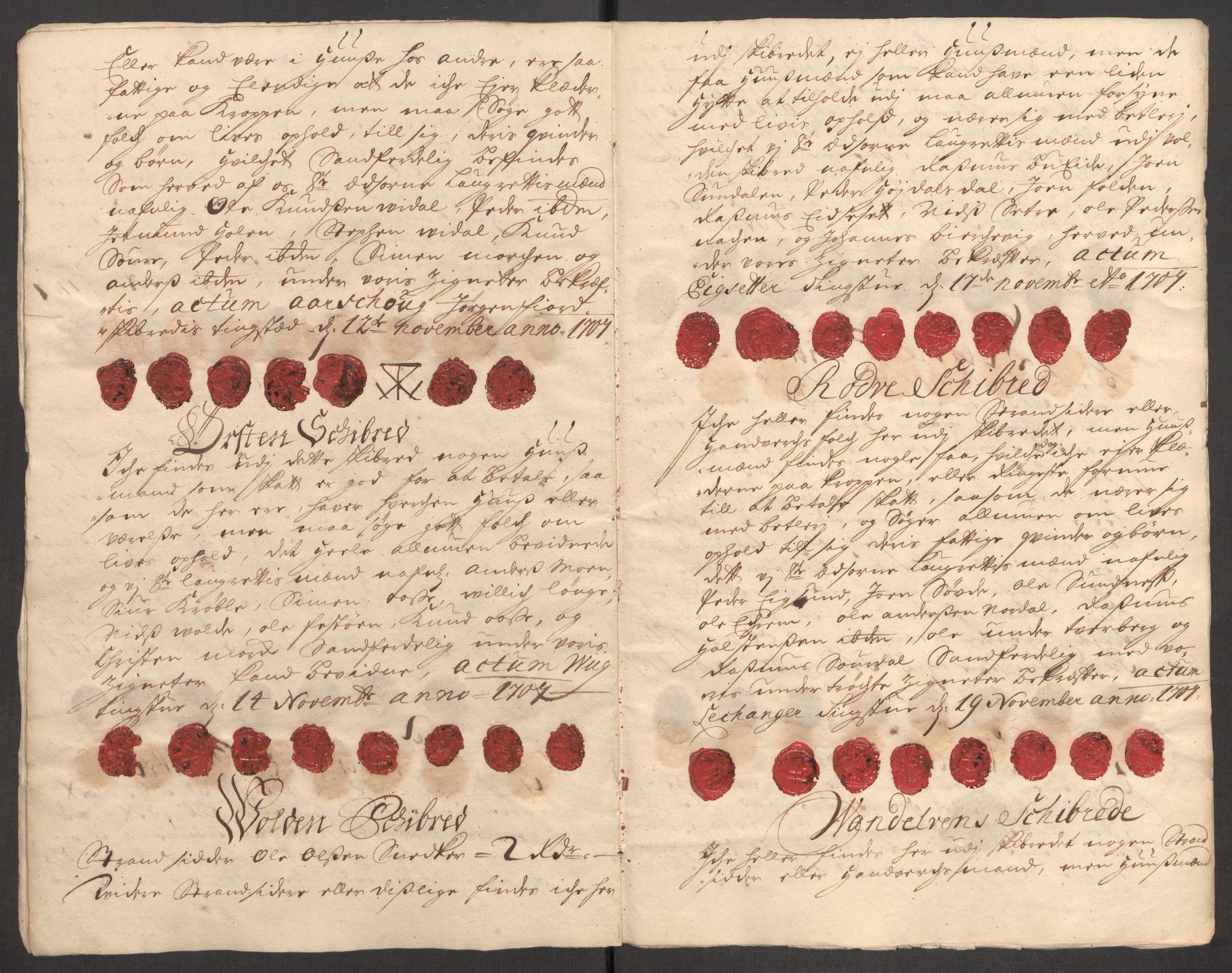 Rentekammeret inntil 1814, Reviderte regnskaper, Fogderegnskap, AV/RA-EA-4092/R54/L3561: Fogderegnskap Sunnmøre, 1706-1707, s. 244