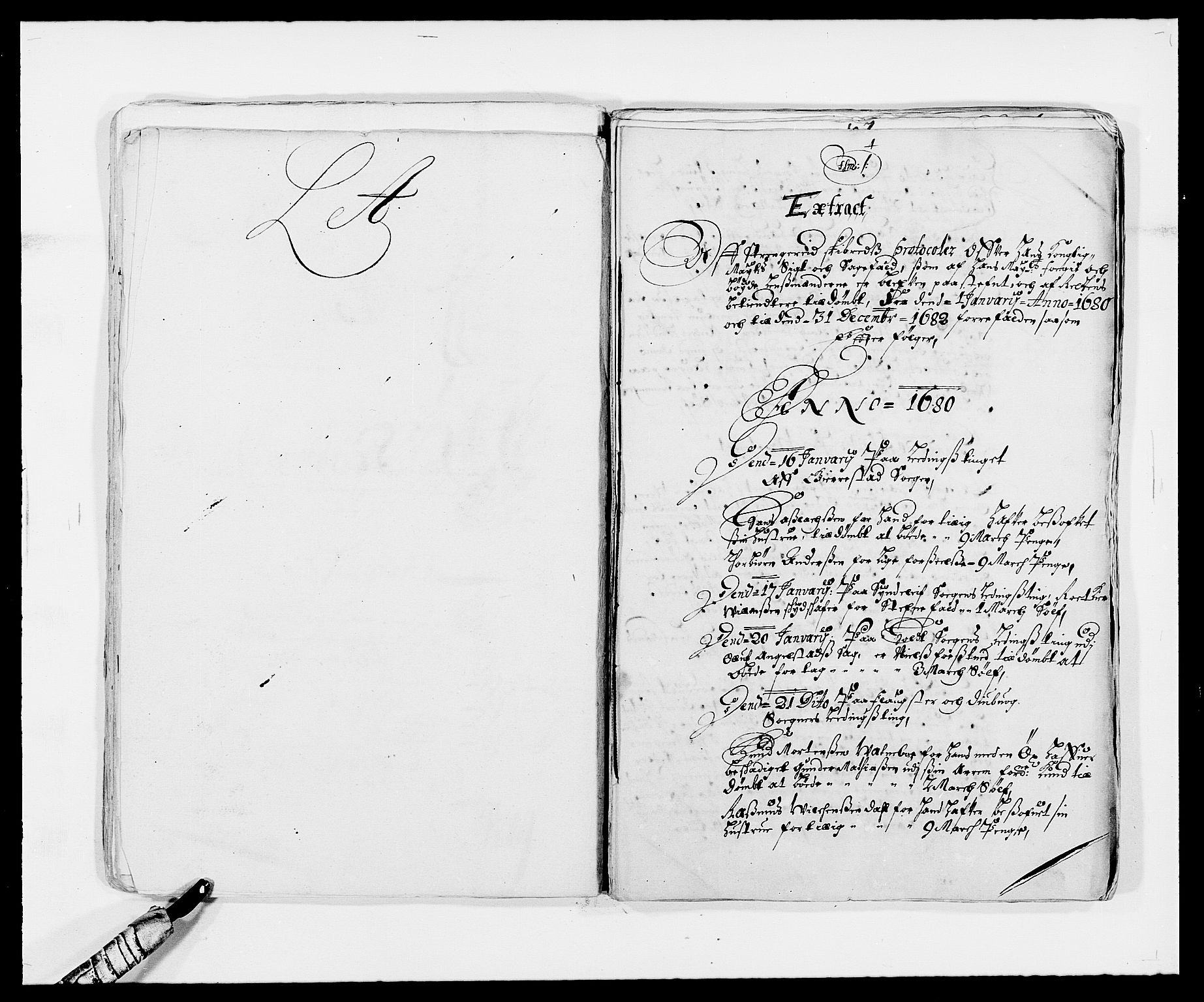 Rentekammeret inntil 1814, Reviderte regnskaper, Fogderegnskap, AV/RA-EA-4092/R39/L2304: Fogderegnskap Nedenes, 1680-1682, s. 182