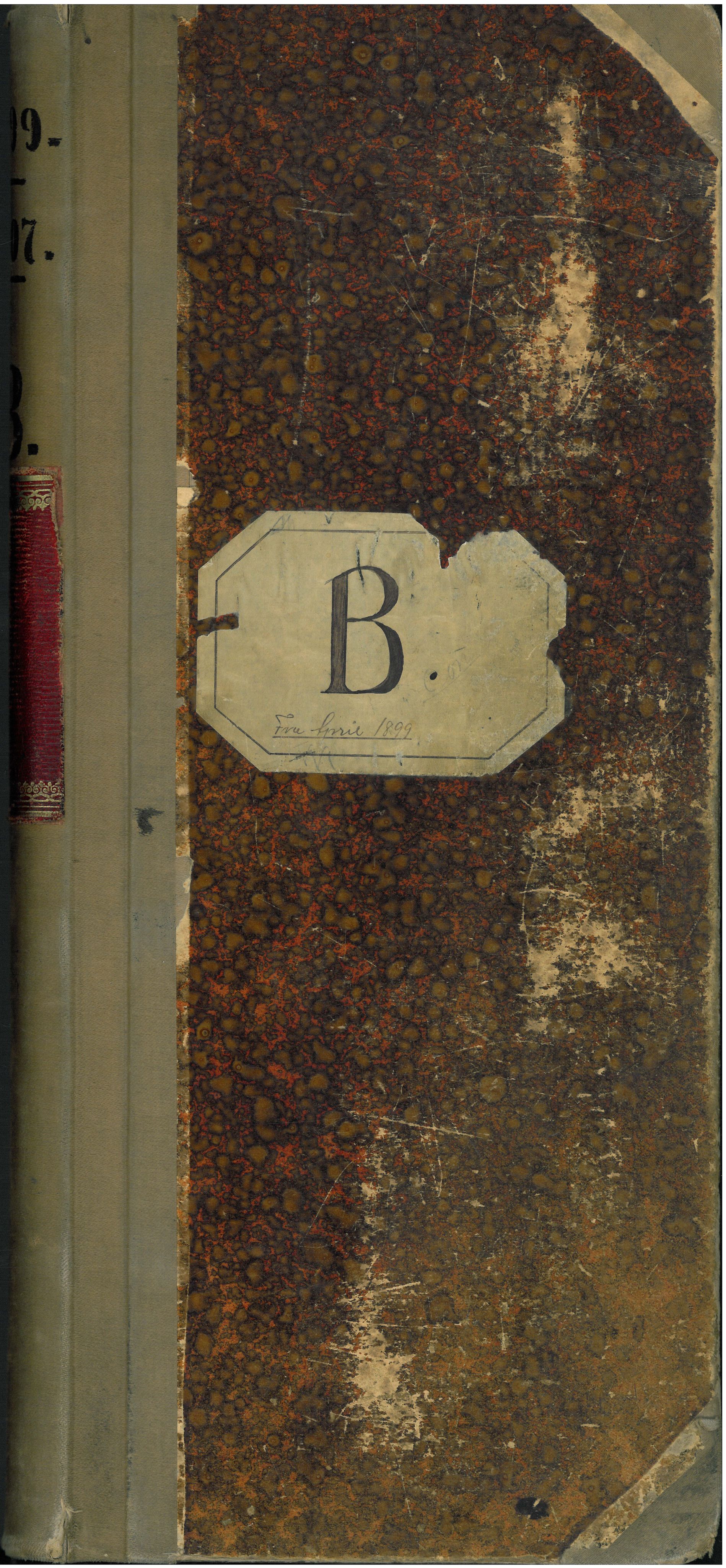 Brodtkorb handel A/S, VAMU/A-0001/F/Fd/L0001: Opgjørsbog for Pomorer og Russer B, 1899-1907
