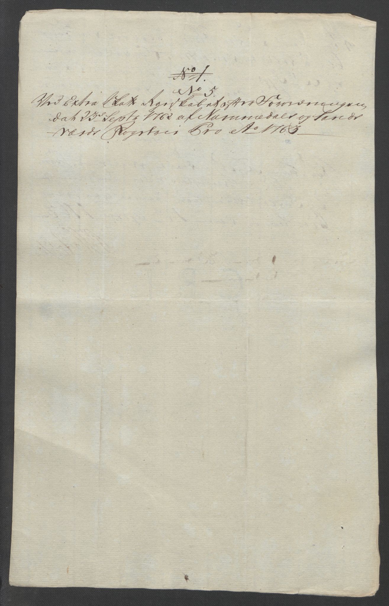 Rentekammeret inntil 1814, Reviderte regnskaper, Fogderegnskap, RA/EA-4092/R24/L1672: Ekstraskatten Numedal og Sandsvær, 1762-1767, s. 159