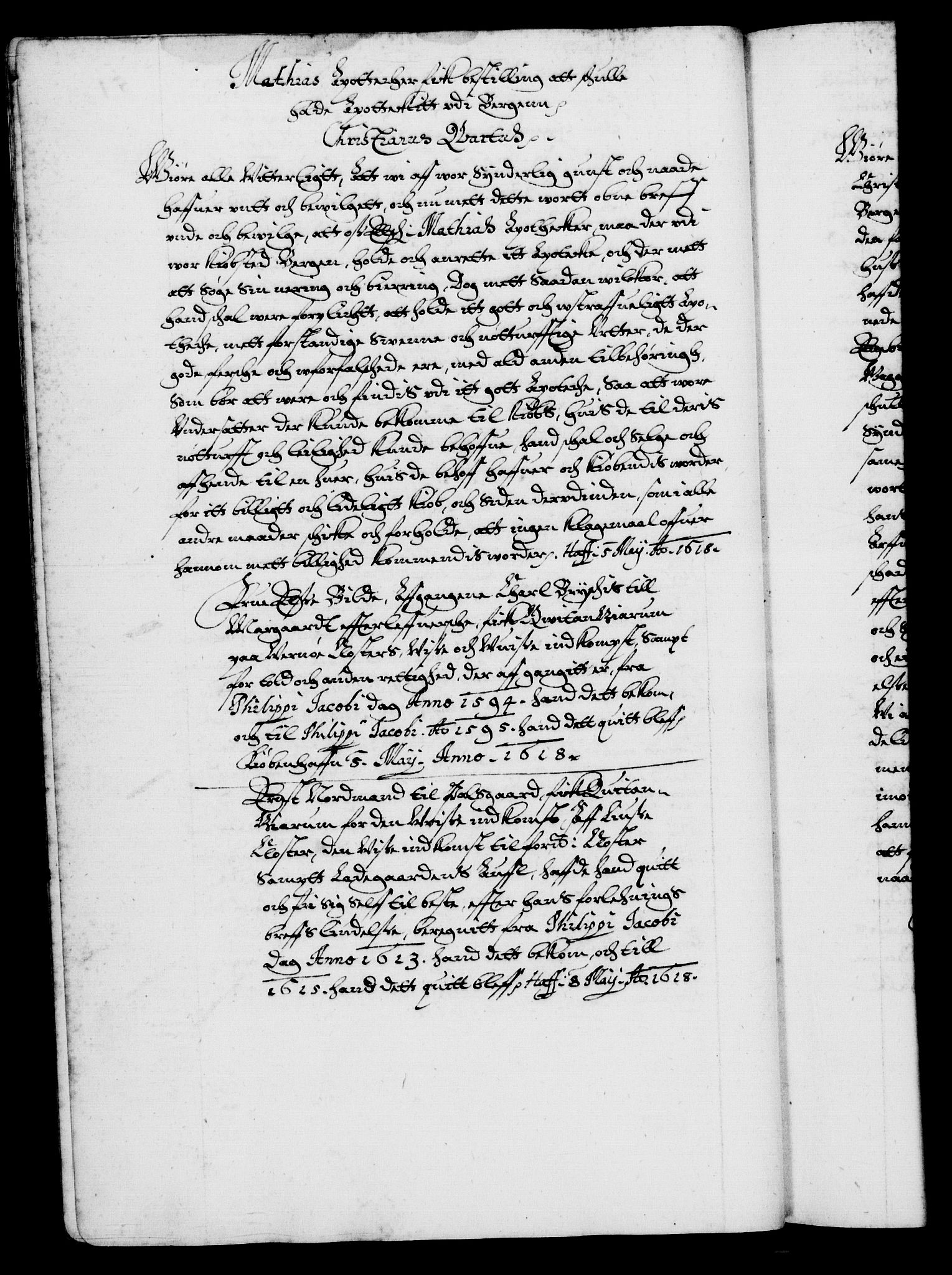 Danske Kanselli 1572-1799, RA/EA-3023/F/Fc/Fca/Fcaa/L0004: Norske registre (mikrofilm), 1617-1630, s. 51b