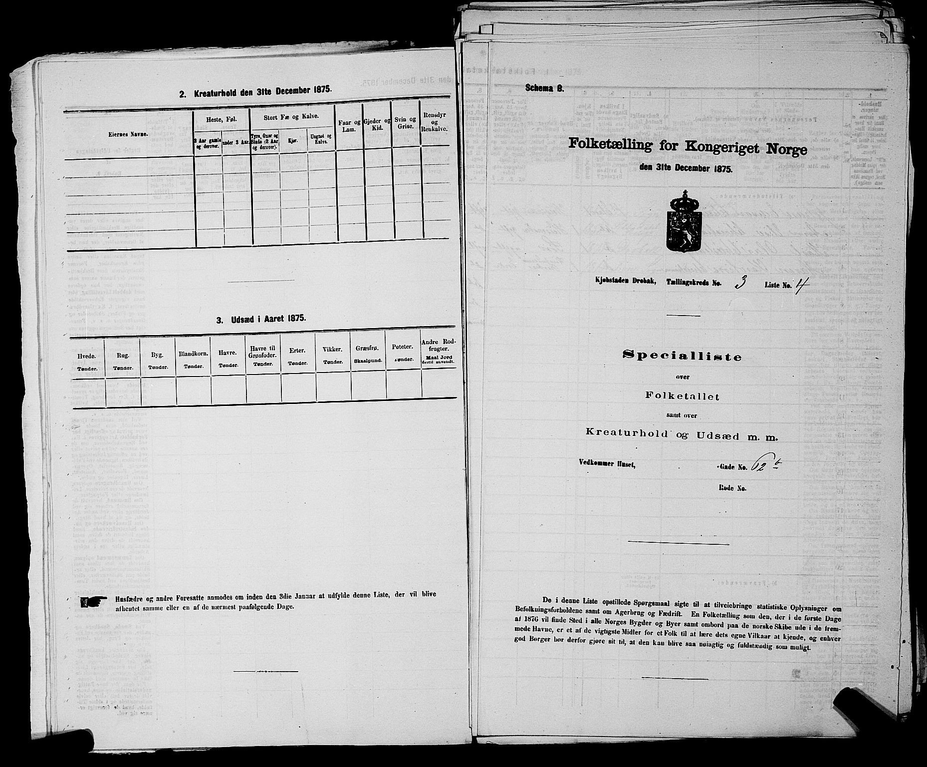 RA, Folketelling 1875 for 0203B Drøbak prestegjeld, Drøbak kjøpstad, 1875, s. 221