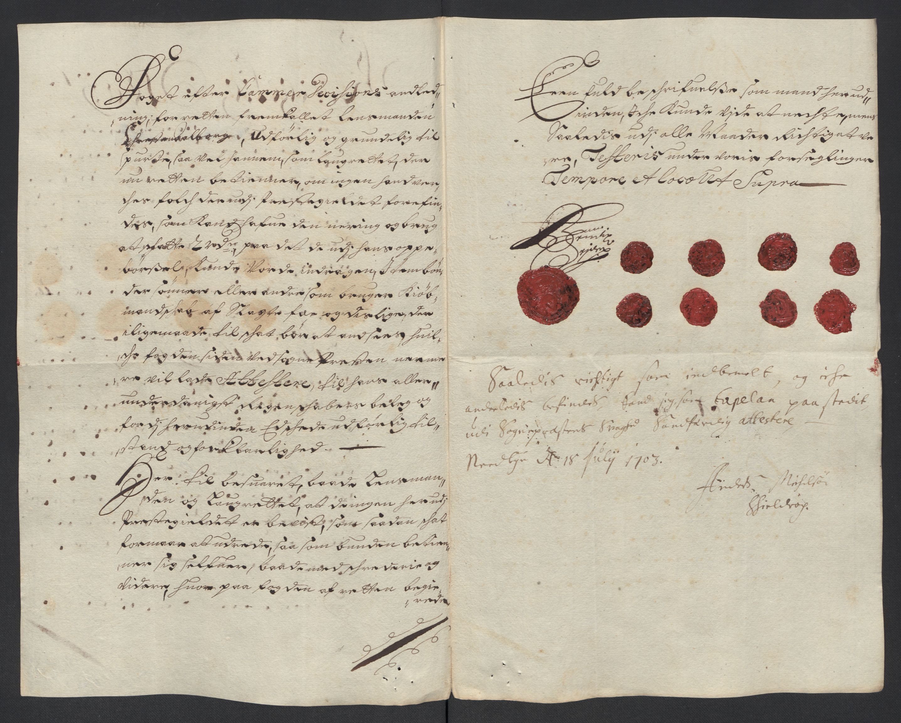 Rentekammeret inntil 1814, Reviderte regnskaper, Fogderegnskap, RA/EA-4092/R13/L0841: Fogderegnskap Solør, Odal og Østerdal, 1703, s. 253