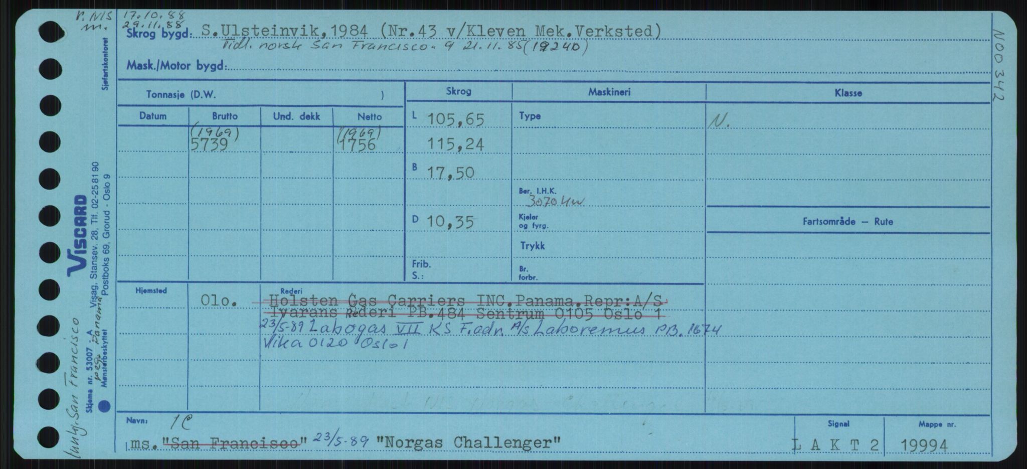 Sjøfartsdirektoratet med forløpere, Skipsmålingen, RA/S-1627/H/Ha/L0004/0001: Fartøy, Mas-R / Fartøy, Mas-Odd, s. 735