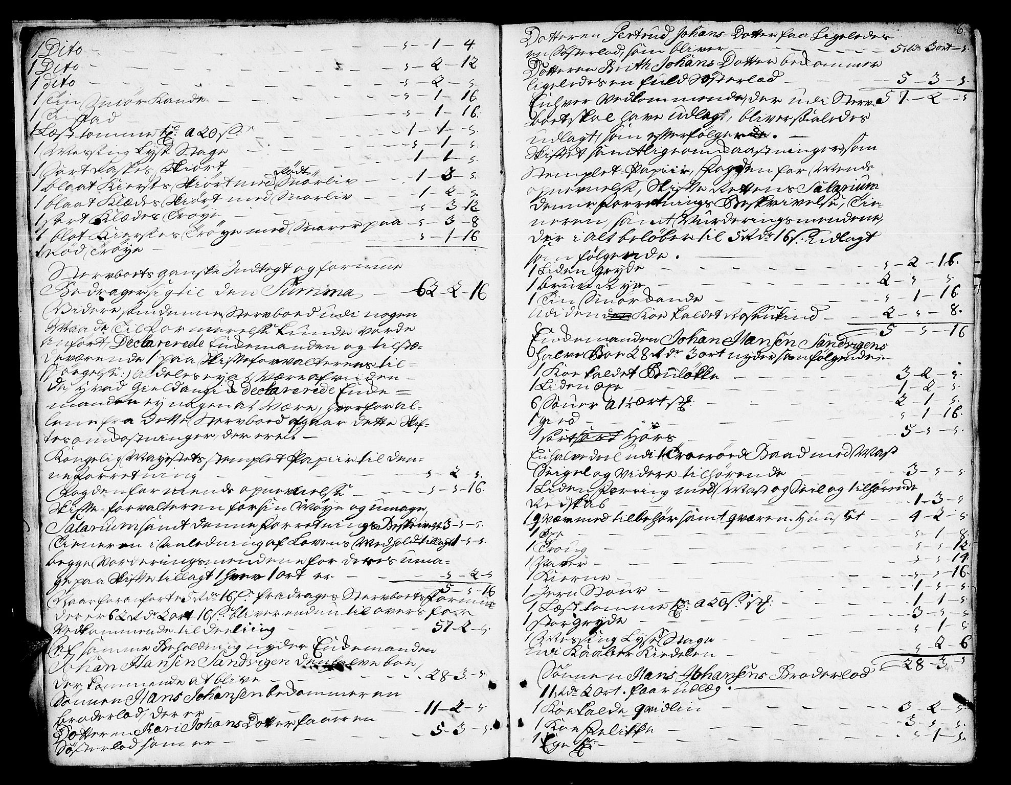Romsdal sorenskriveri, SAT/A-4149/1/3/3A/L0008: Skifteprotokoll, 1752-1761, s. 5b-6a
