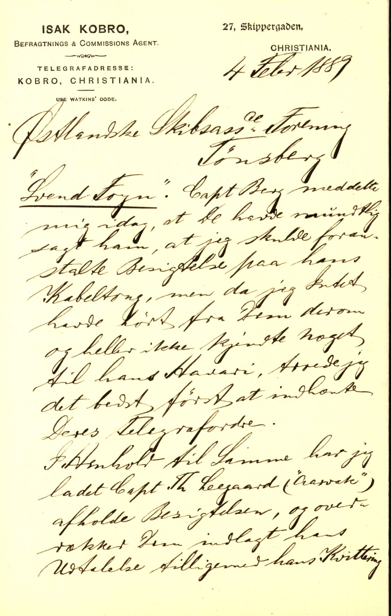 Pa 63 - Østlandske skibsassuranceforening, VEMU/A-1079/G/Ga/L0022/0009: Havaridokumenter / Svend Føyn, Sylvia, Særimner, Magna av Fredrikstad, 1888, s. 18