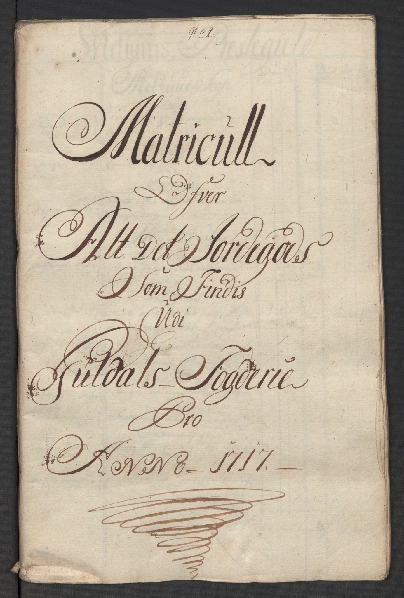 Rentekammeret inntil 1814, Reviderte regnskaper, Fogderegnskap, RA/EA-4092/R60/L3969: Fogderegnskap Orkdal og Gauldal, 1717, s. 256