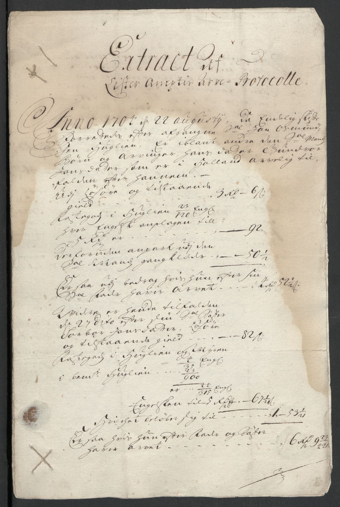 Rentekammeret inntil 1814, Reviderte regnskaper, Fogderegnskap, RA/EA-4092/R43/L2551: Fogderegnskap Lista og Mandal, 1705-1709, s. 42