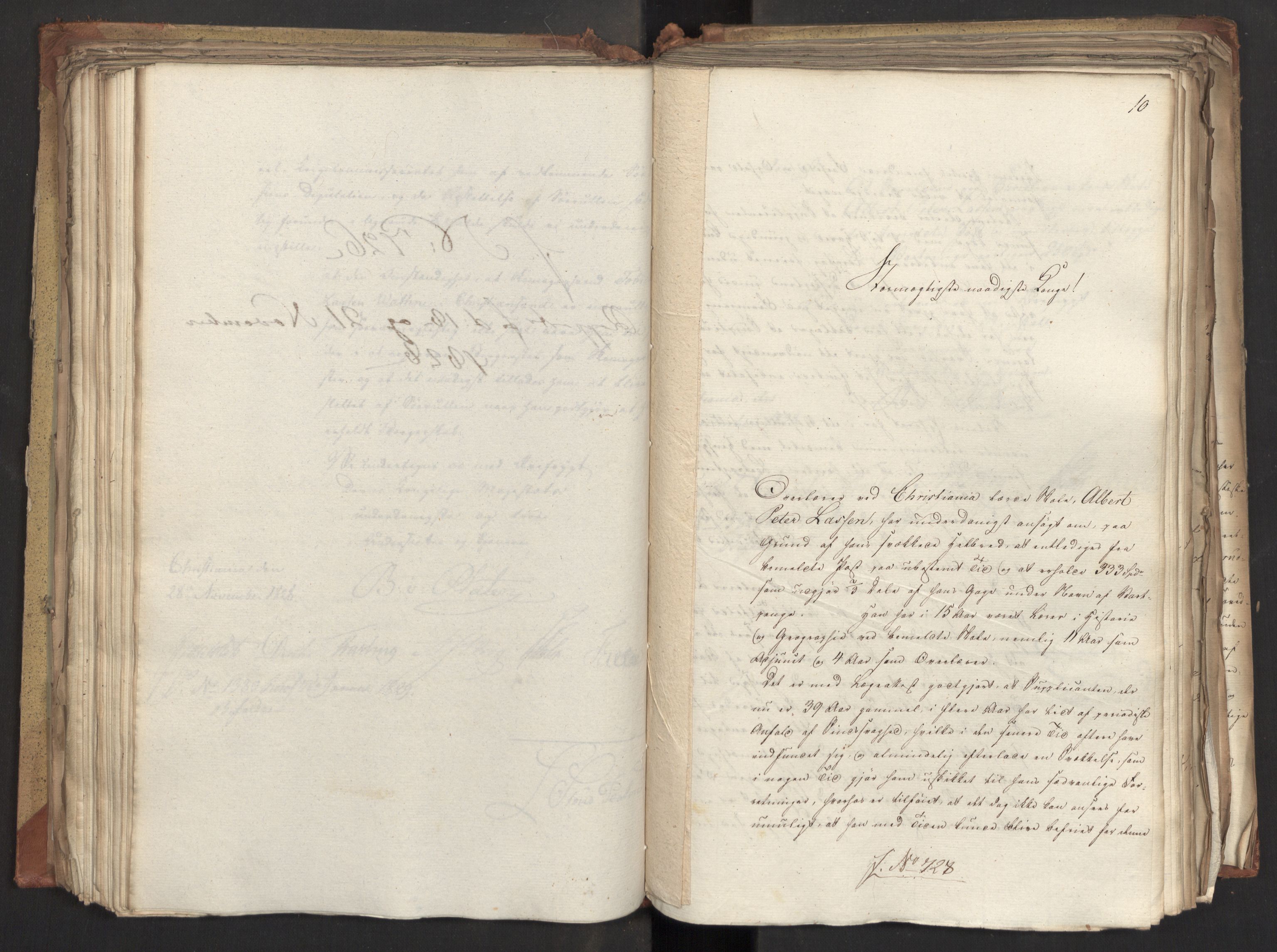 Statsrådsavdelingen i Stockholm, AV/RA-S-1003/D/Da/L0057: Regjeringsinnstillinger nr. 651-807, 1828, s. 224