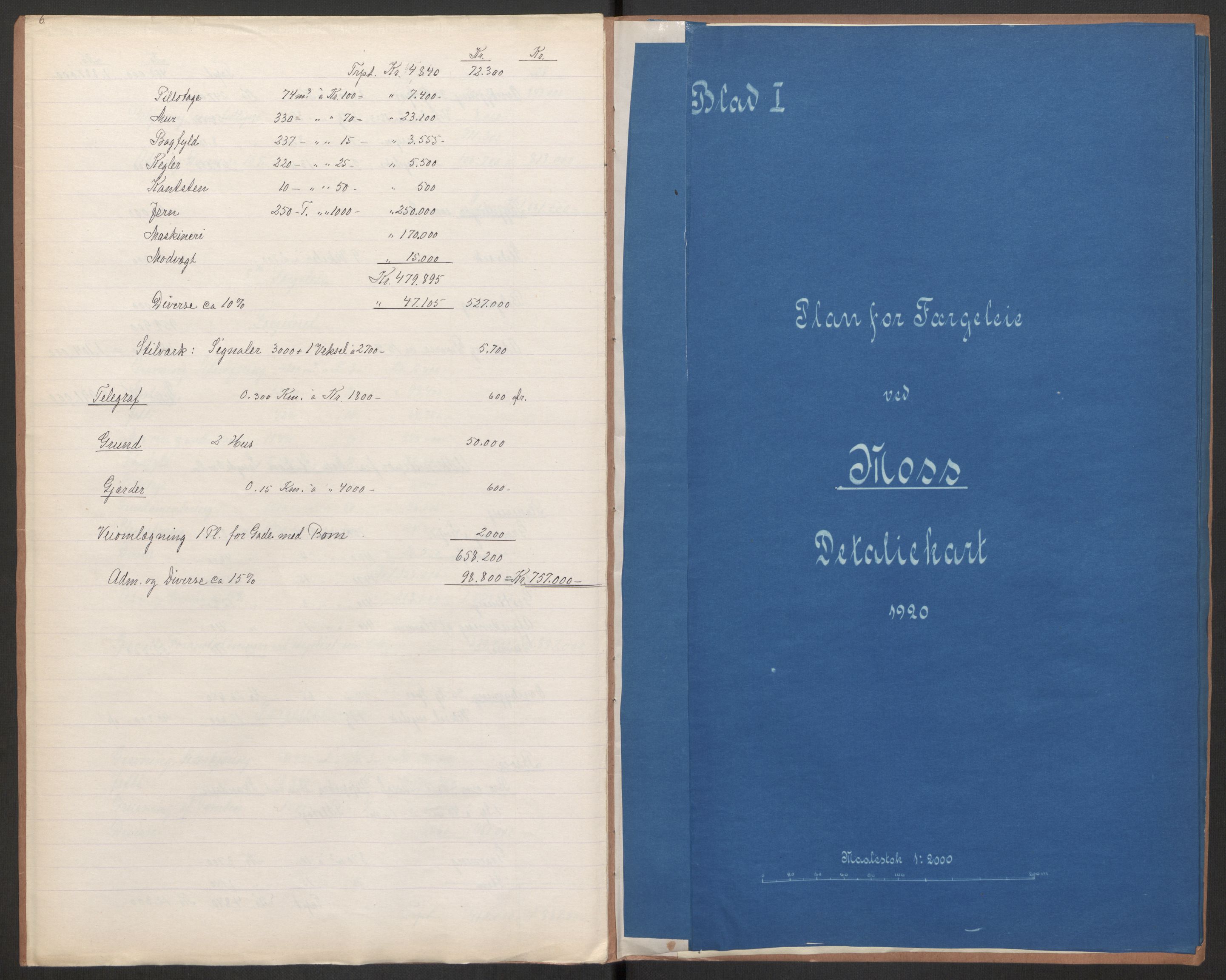 Norges Statsbaner, Baneavdelingen B, AV/RA-S-1619/1/F/Fa/L0042: NORGE-JYLLAND, 1920, s. 92