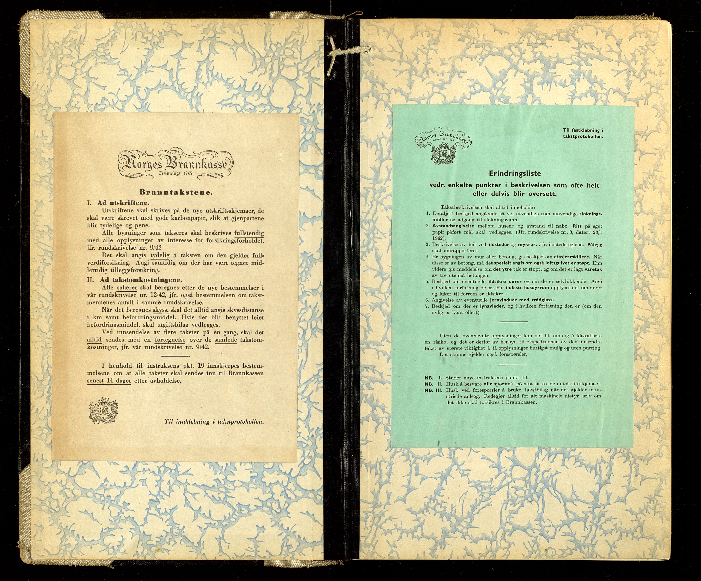 Norges Brannkasse, Vestre Slidre, SAH/NBRANS-057/F/L0003: Branntakstprotokoll, 1947-1953