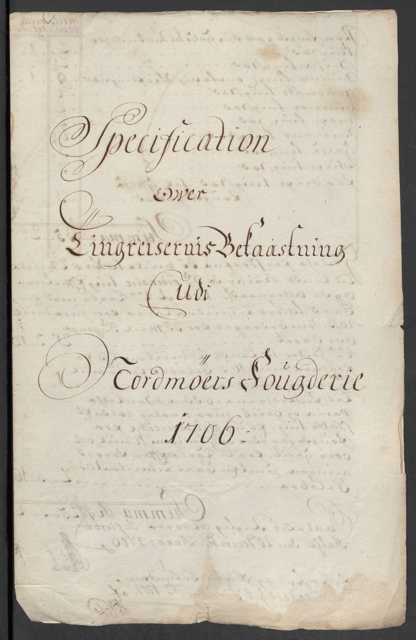 Rentekammeret inntil 1814, Reviderte regnskaper, Fogderegnskap, RA/EA-4092/R56/L3742: Fogderegnskap Nordmøre, 1706-1707, s. 155