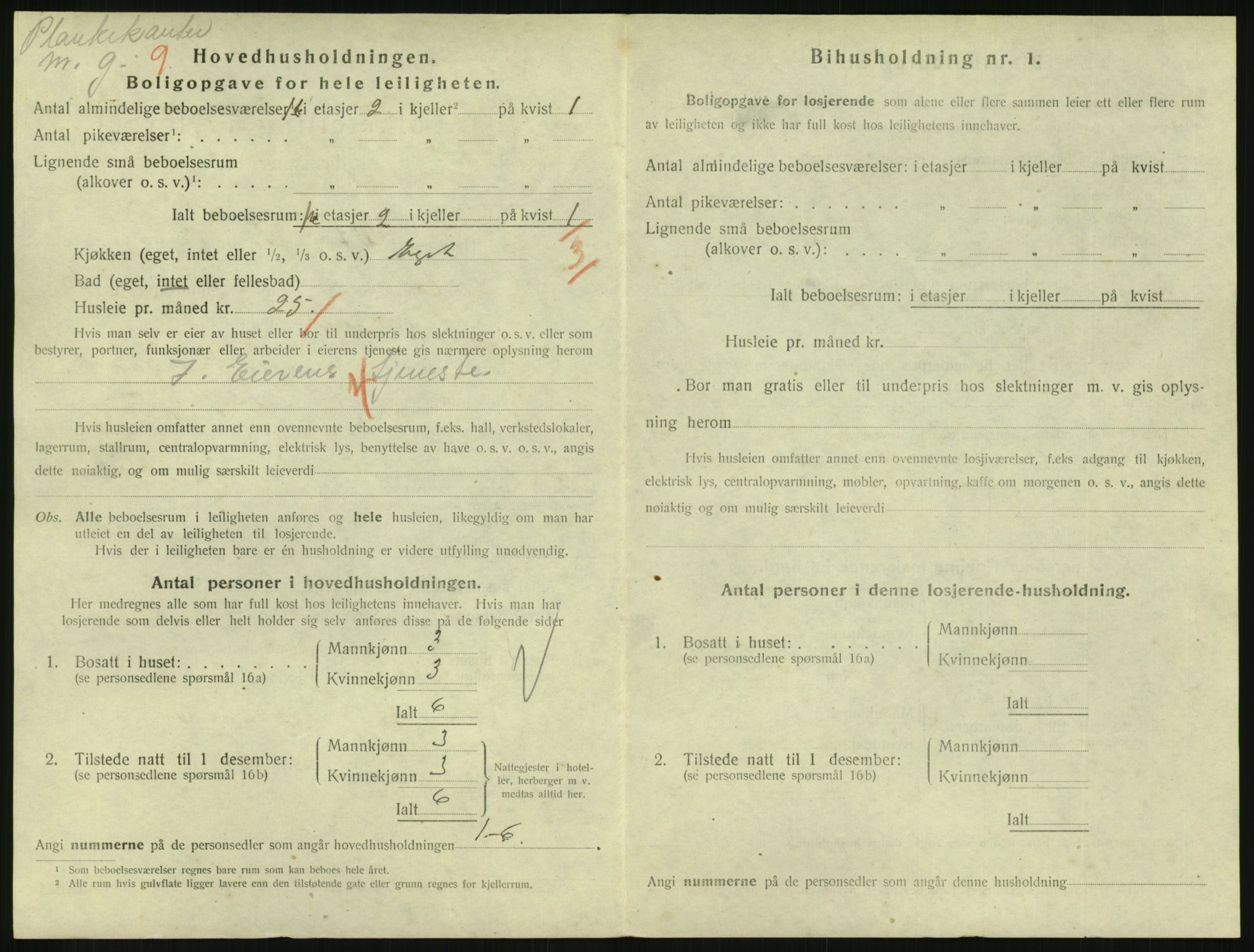 SAH, Folketelling 1920 for 0501 Lillehammer kjøpstad, 1920, s. 3677