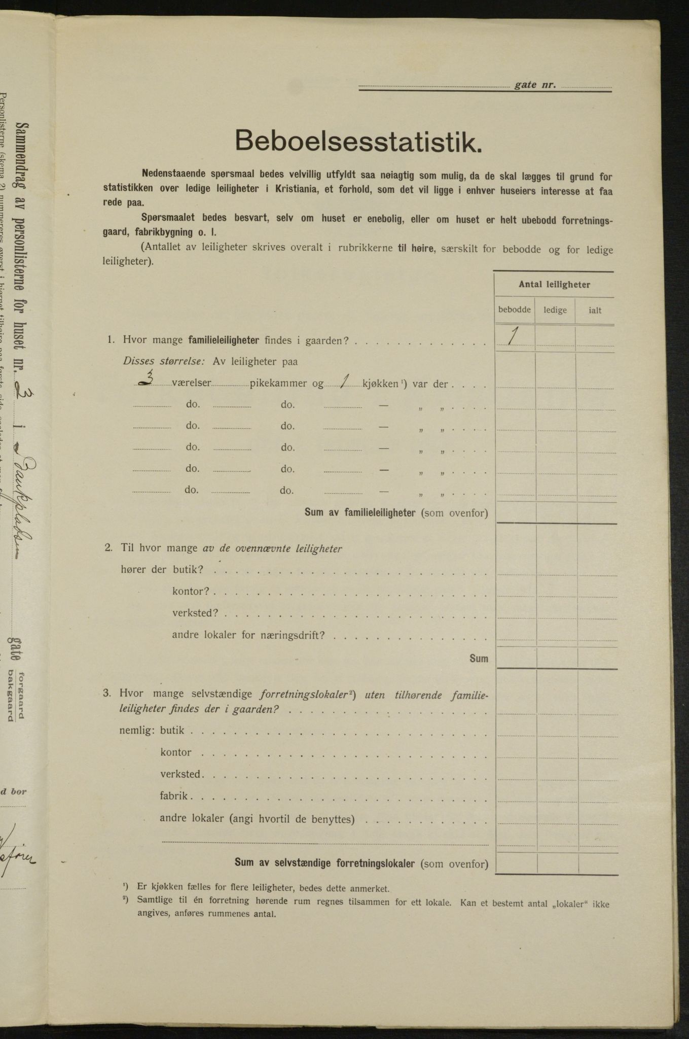 OBA, Kommunal folketelling 1.2.1913 for Kristiania, 1913, s. 68277