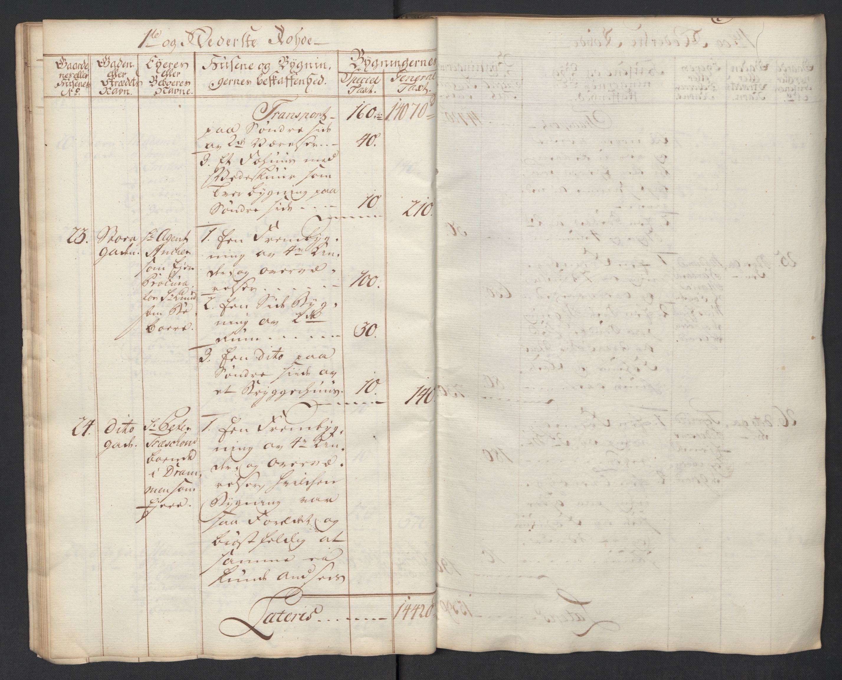 Kommersekollegiet, Brannforsikringskontoret 1767-1814, AV/RA-EA-5458/F/Fa/L0040/0002: Moss / Branntakstprotokoll, 1767, s. 17