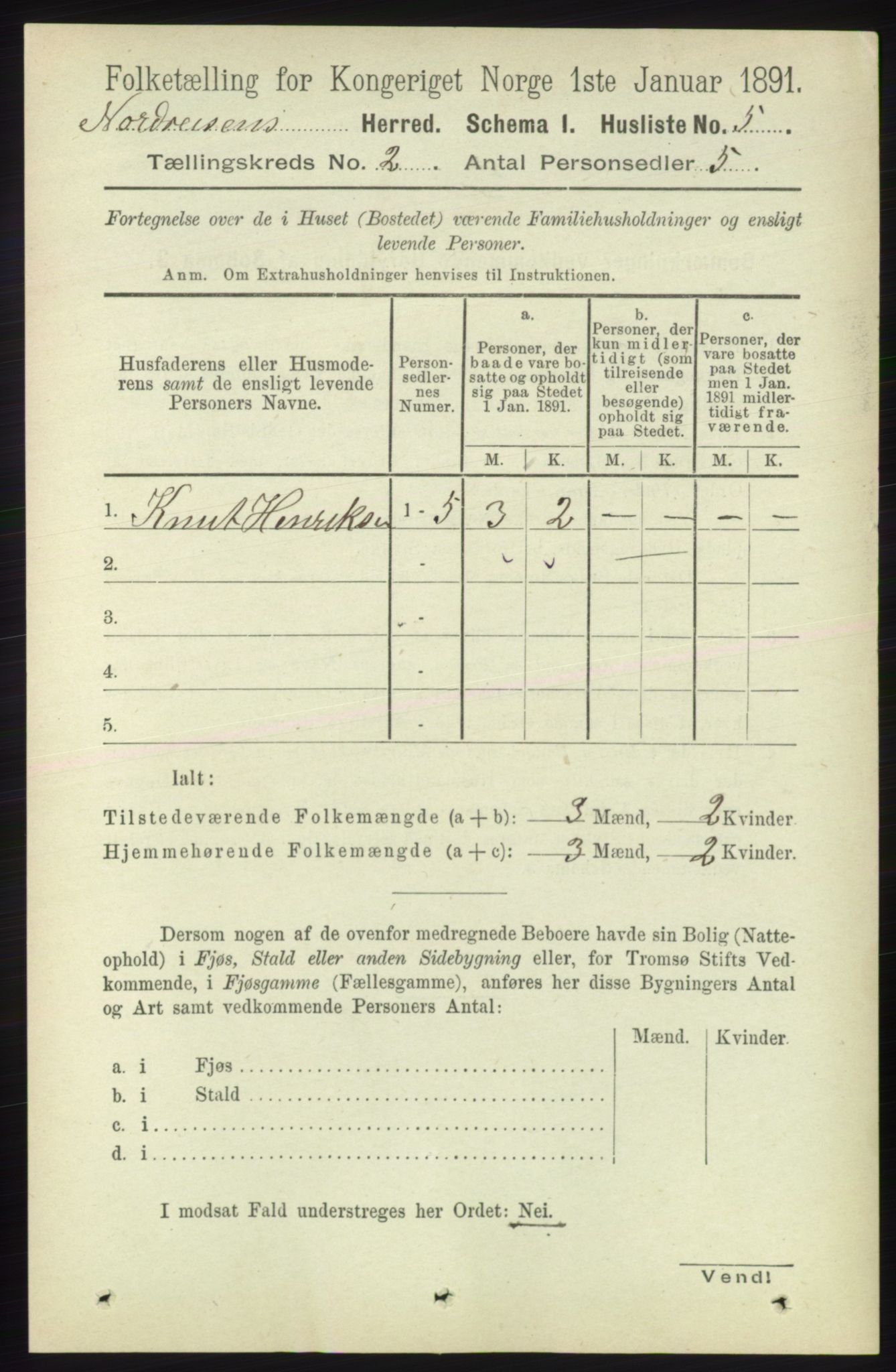 RA, Folketelling 1891 for 1942 Nordreisa herred, 1891, s. 706