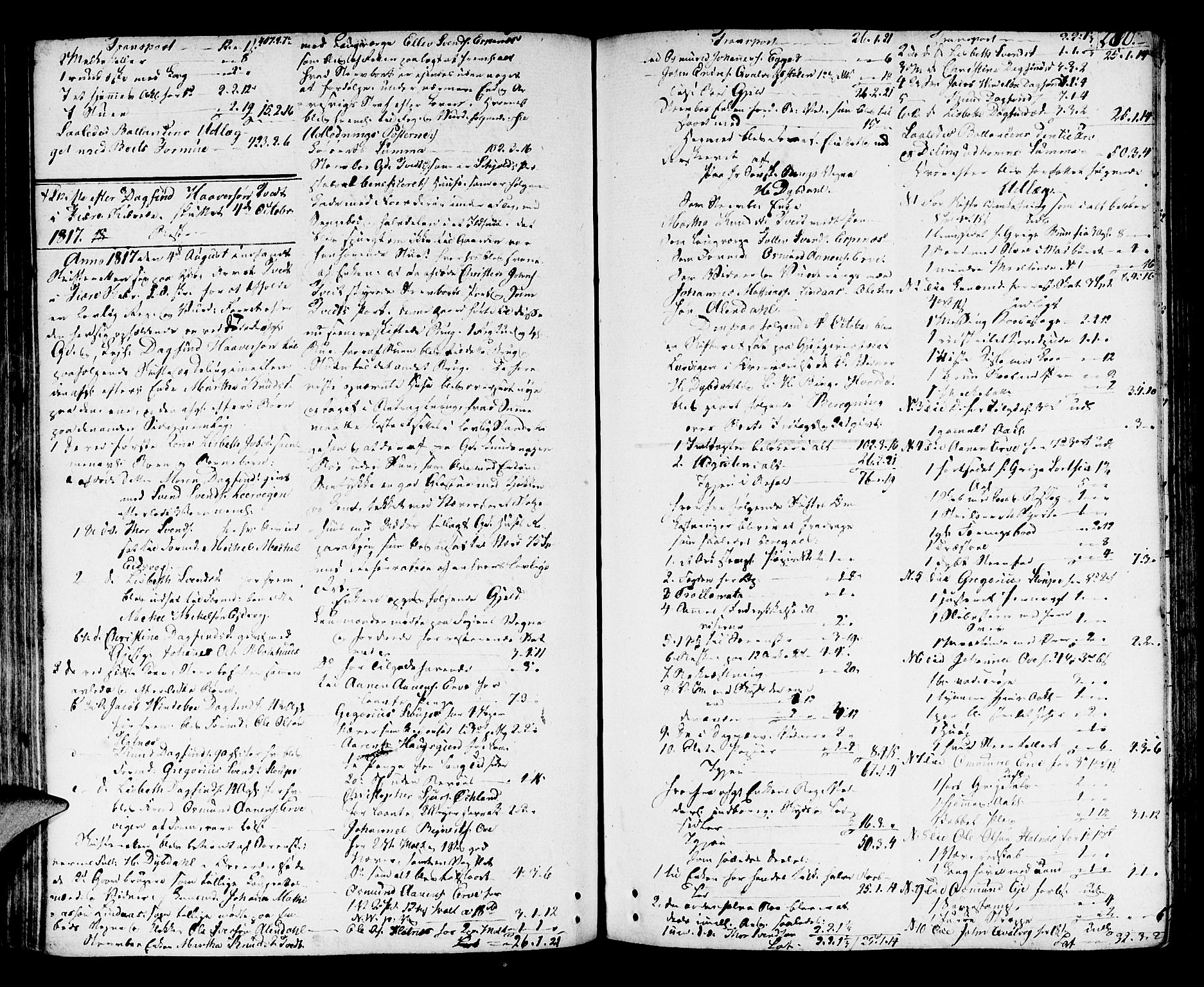 Sunnhordland sorenskrivar, SAB/A-2401/1/H/Ha/Haa/L0013: Skifteprotokollar. Register i protokoll, 1814-1819, s. 269b-270a