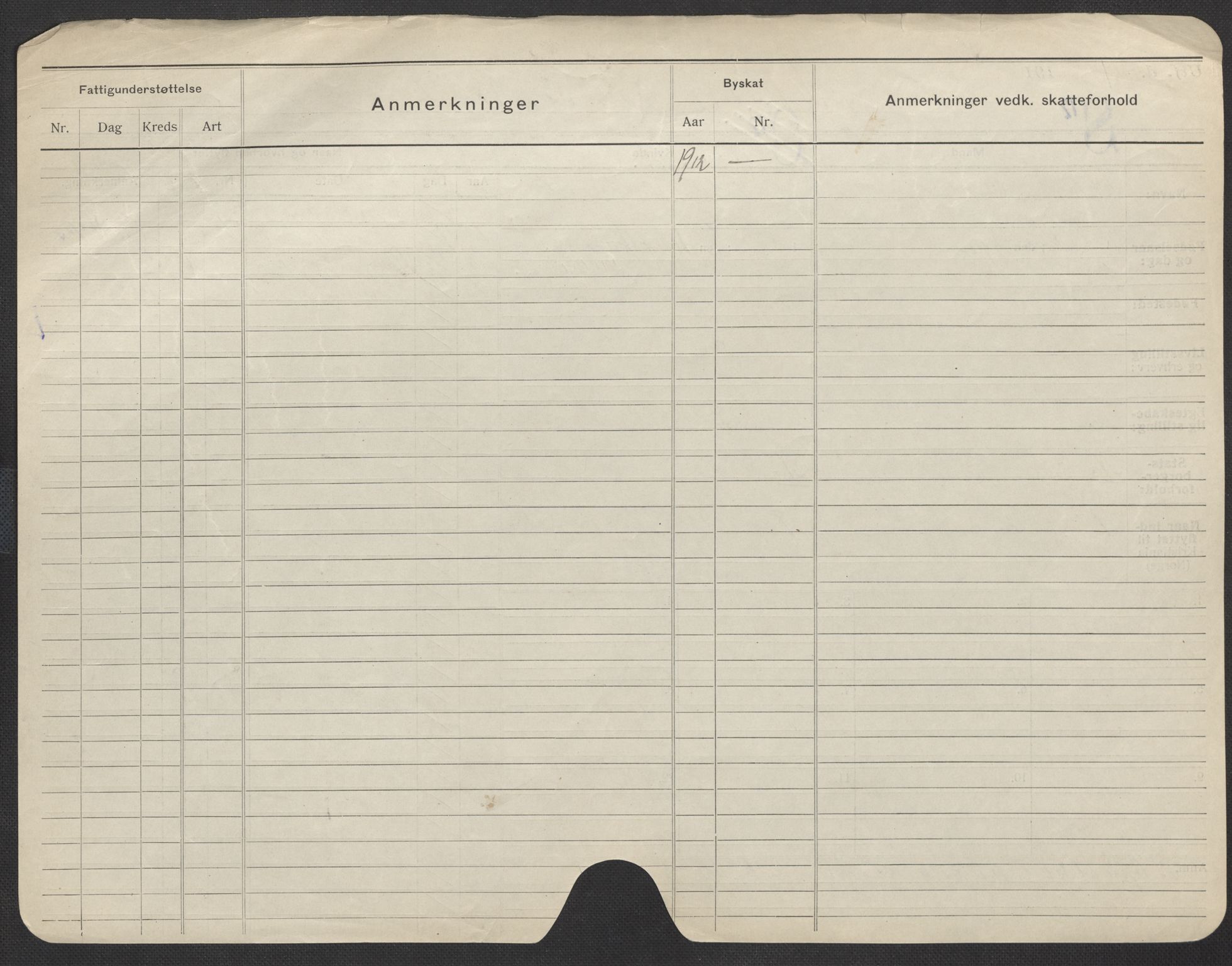 Oslo folkeregister, Registerkort, SAO/A-11715/F/Fa/Fac/L0010: Menn, 1906-1914, s. 124b