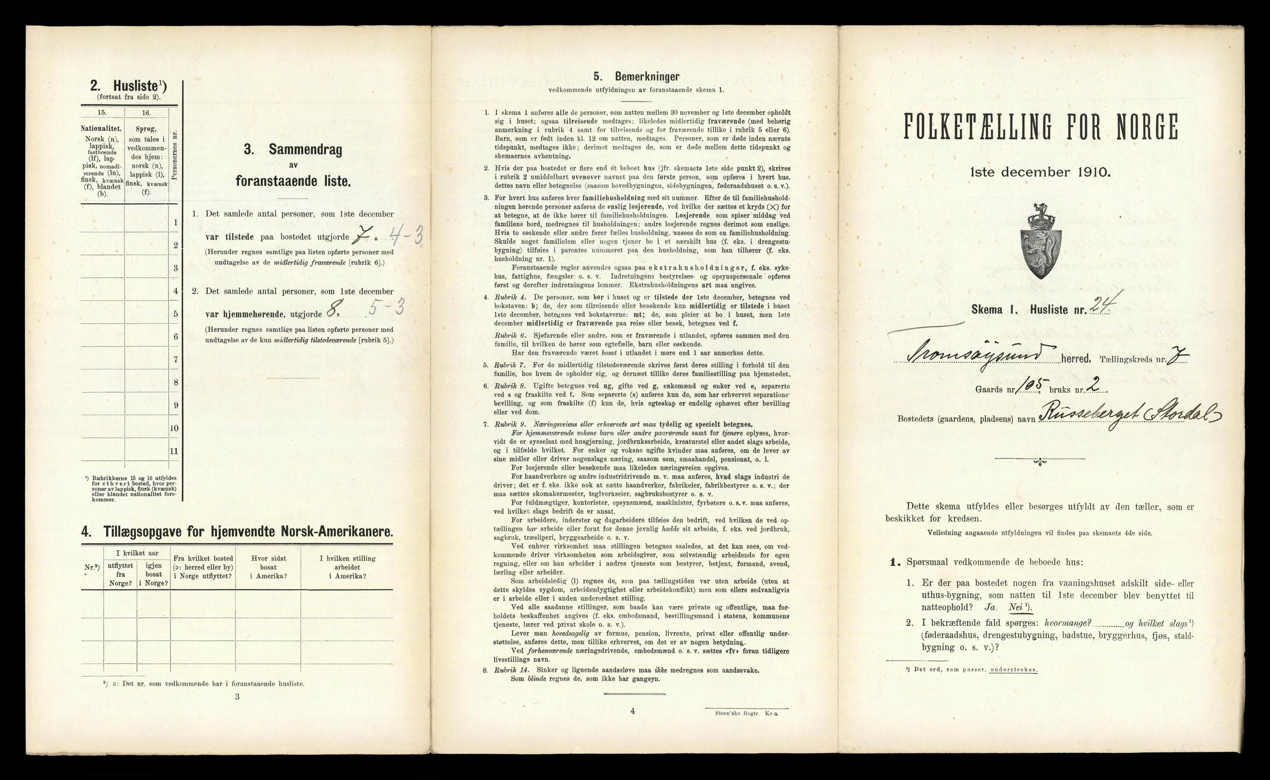RA, Folketelling 1910 for 1934 Tromsøysund herred, 1910, s. 1371