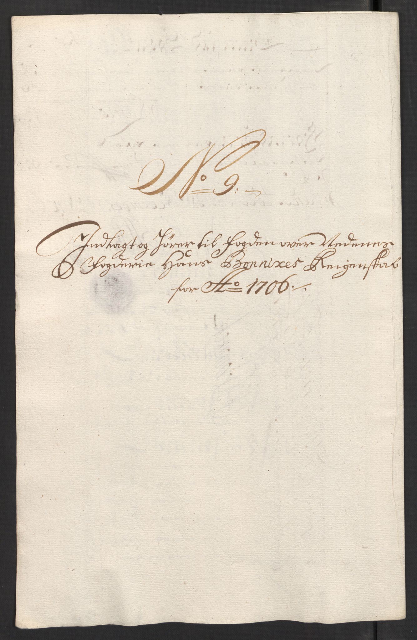 Rentekammeret inntil 1814, Reviderte regnskaper, Fogderegnskap, RA/EA-4092/R39/L2318: Fogderegnskap Nedenes, 1706-1709, s. 48