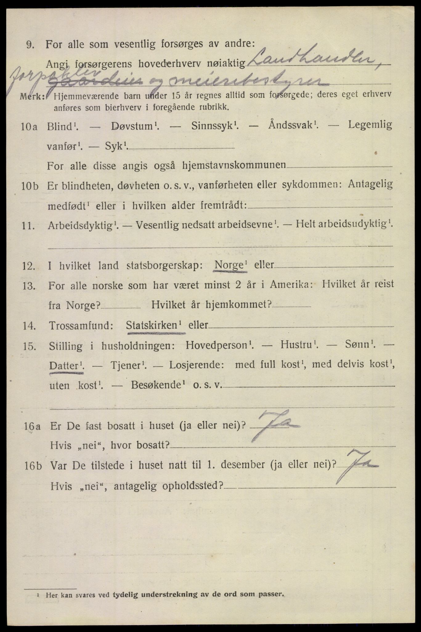 SAKO, Folketelling 1920 for 0713 Sande herred, 1920, s. 2885