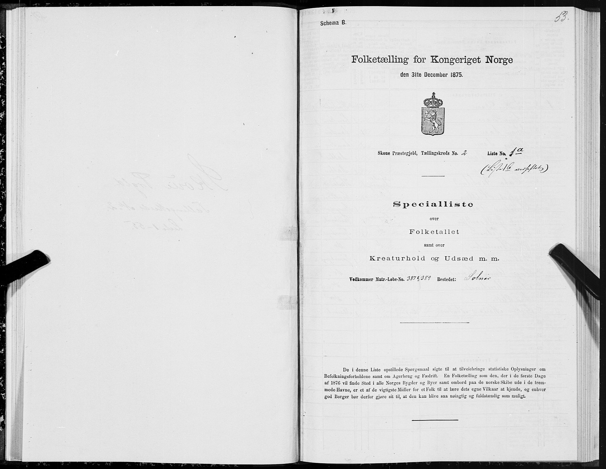 SAT, Folketelling 1875 for 1529P Skodje prestegjeld, 1875, s. 1053