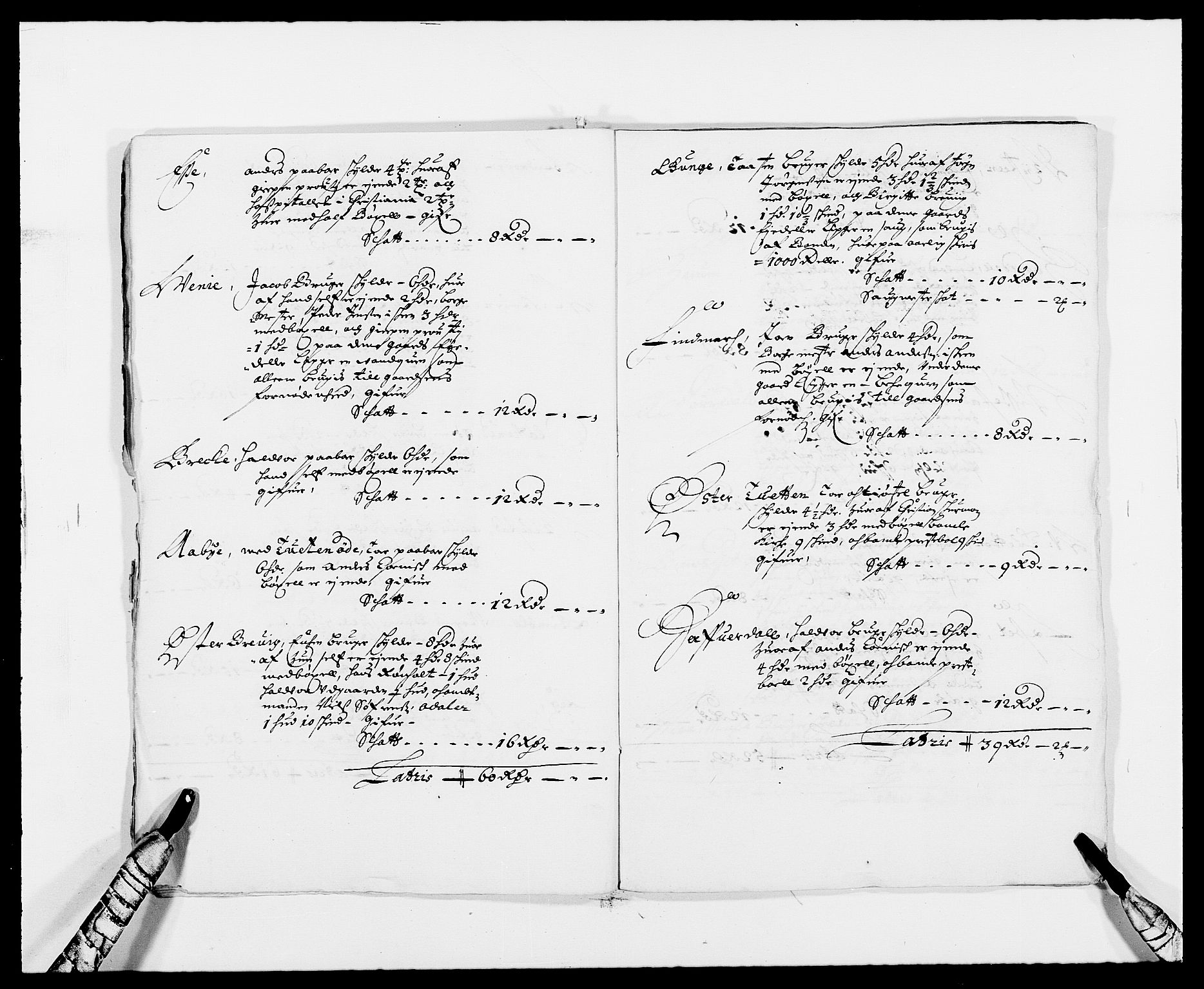 Rentekammeret inntil 1814, Reviderte regnskaper, Fogderegnskap, AV/RA-EA-4092/R34/L2042: Fogderegnskap Bamble, 1673-1675, s. 285