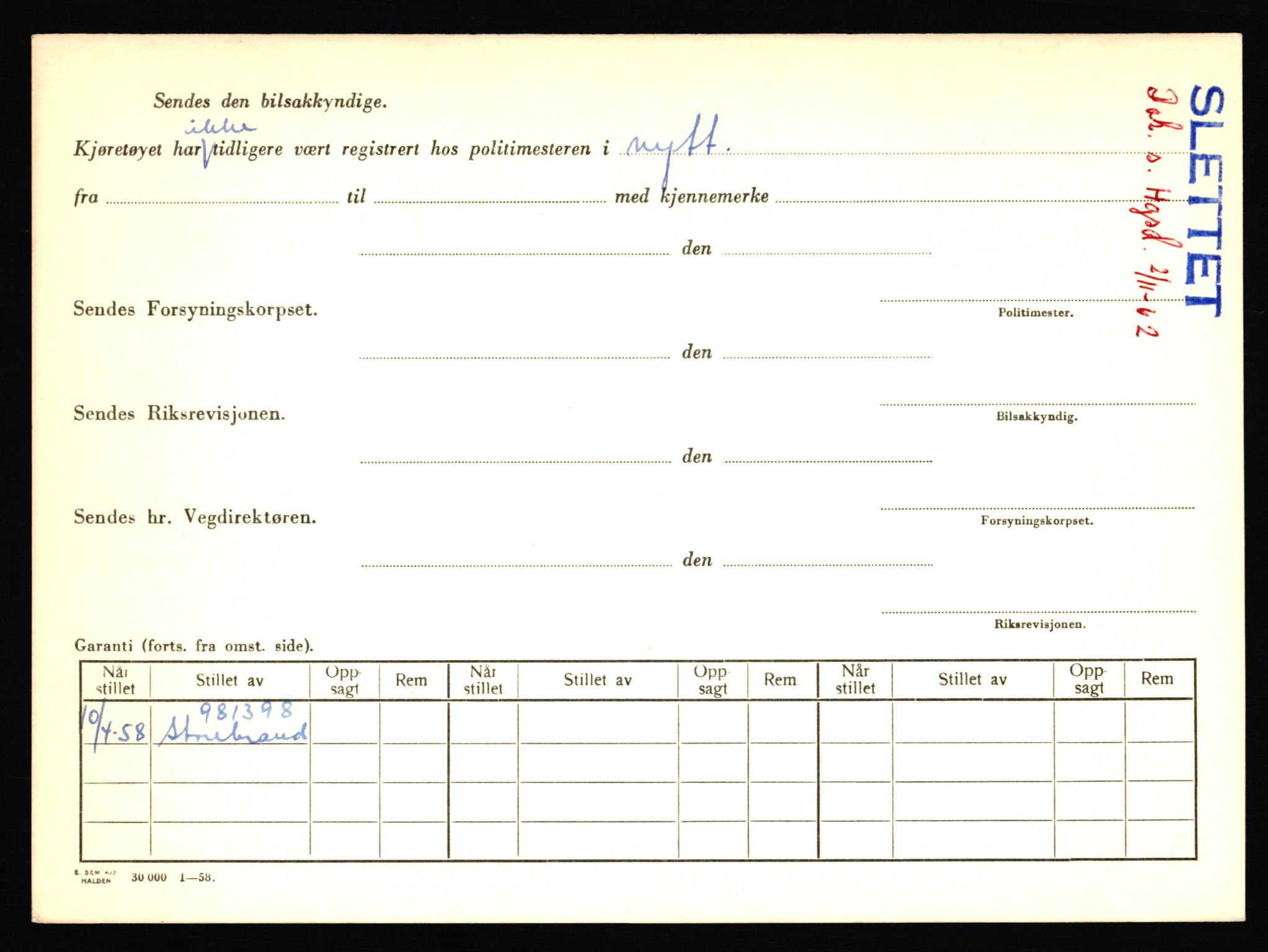 Stavanger trafikkstasjon, AV/SAST-A-101942/0/F/L0065: L-65400 - L-67649, 1930-1971, s. 318