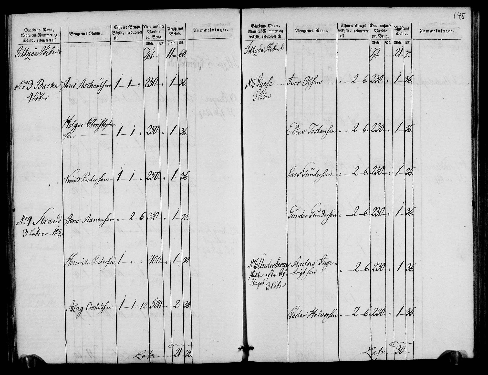 Rentekammeret inntil 1814, Realistisk ordnet avdeling, AV/RA-EA-4070/N/Ne/Nea/L0105: Ryfylke fogderi. Oppebørselsregister, 1803-1804, s. 76