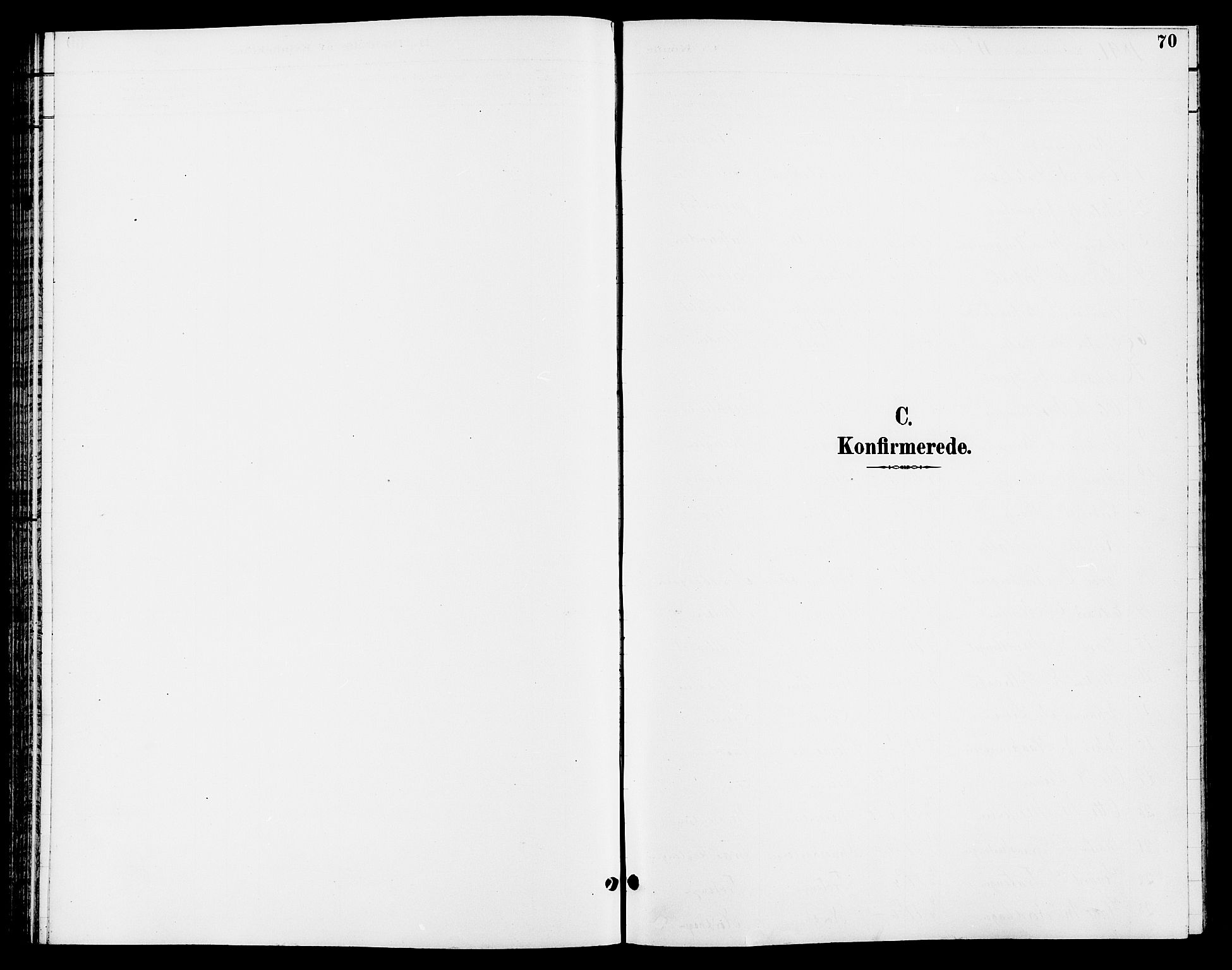 Ringsaker prestekontor, SAH/PREST-014/L/La/L0013: Klokkerbok nr. 13, 1891-1904, s. 70