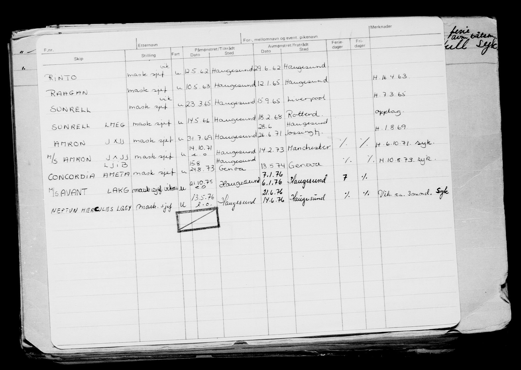 Direktoratet for sjømenn, AV/RA-S-3545/G/Gb/L0158: Hovedkort, 1918, s. 298