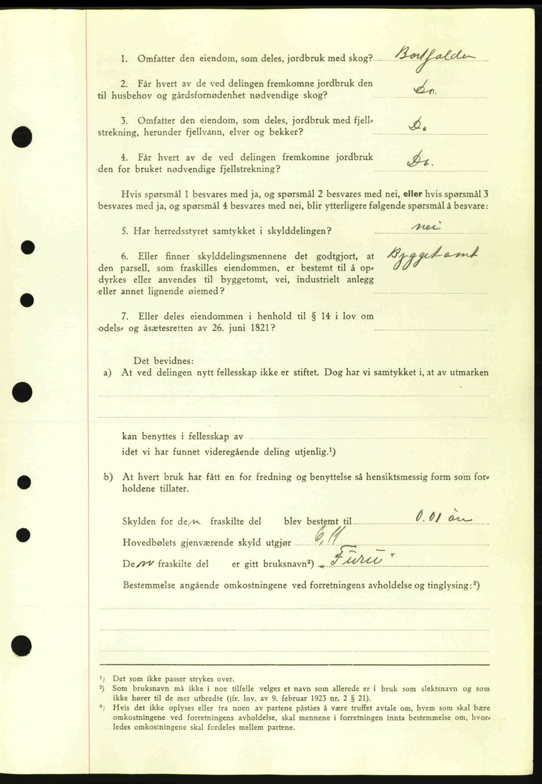 Tønsberg sorenskriveri, AV/SAKO-A-130/G/Ga/Gaa/L0010: Pantebok nr. A10, 1941-1941, Dagboknr: 1327/1941