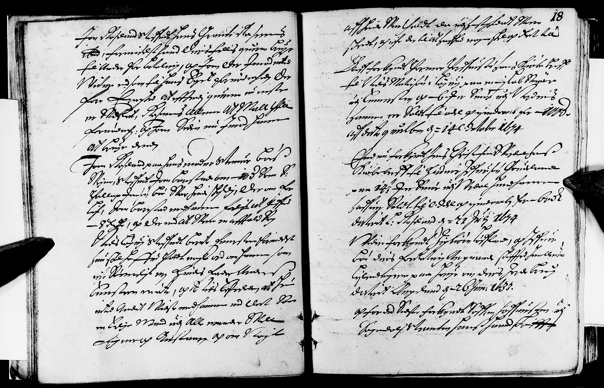 Jæren og Dalane sorenskriveri, AV/SAST-A-100306/3/30/30BA/L0032: TINGBOK, 1675, s. 17b-18a