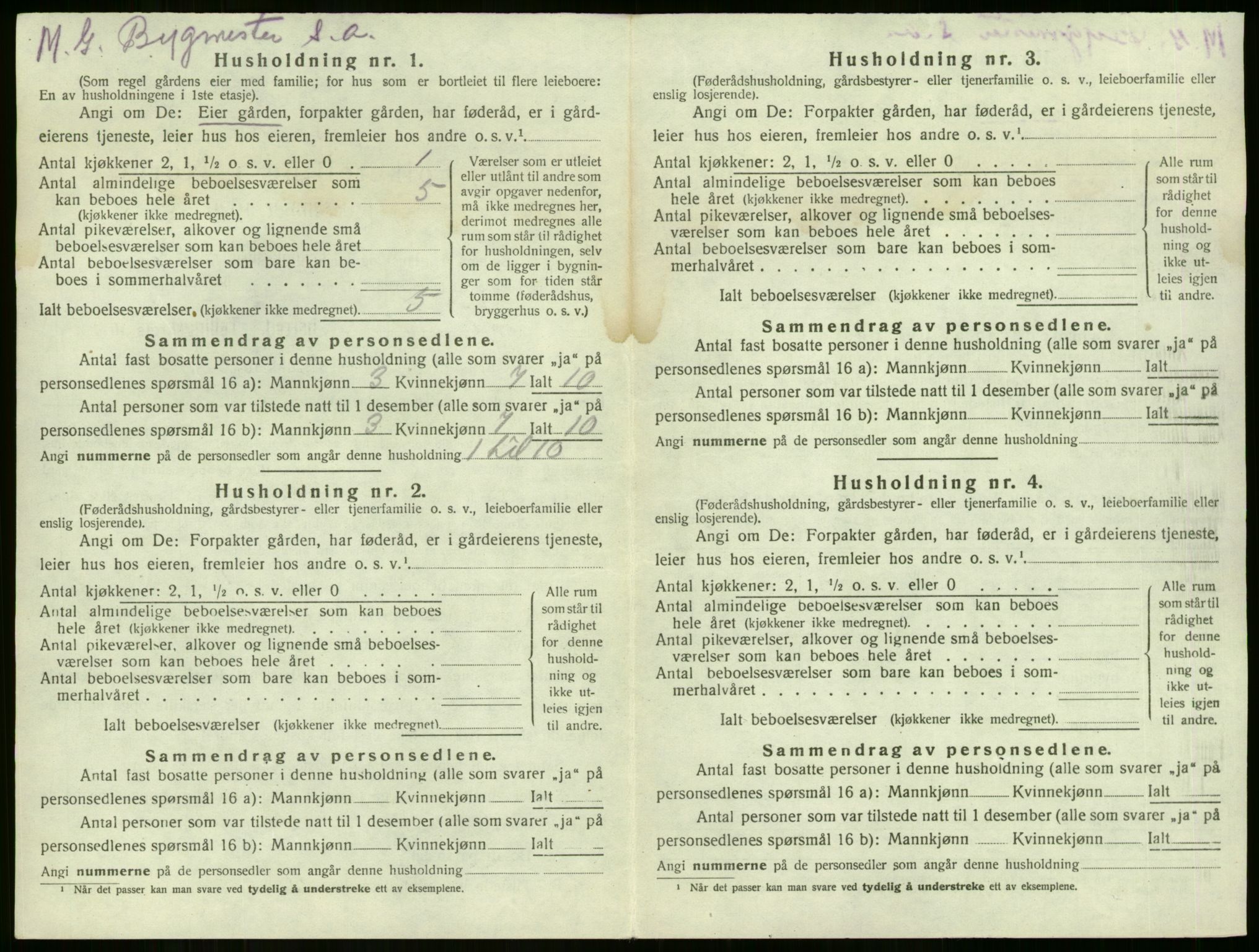 SAKO, Folketelling 1920 for 0721 Sem herred, 1920, s. 2093
