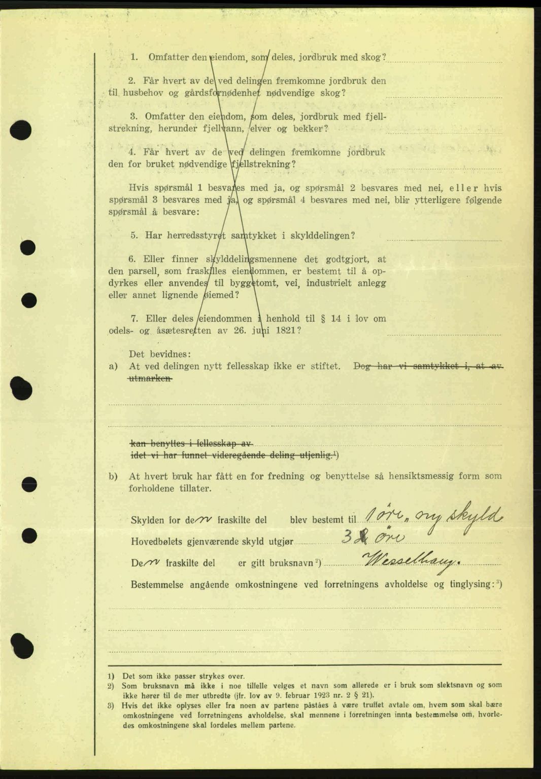 Midhordland sorenskriveri, SAB/A-3001/1/G/Gb/Gbk/L0001: Pantebok nr. A1-6, 1936-1937, Dagboknr: 2121/1937