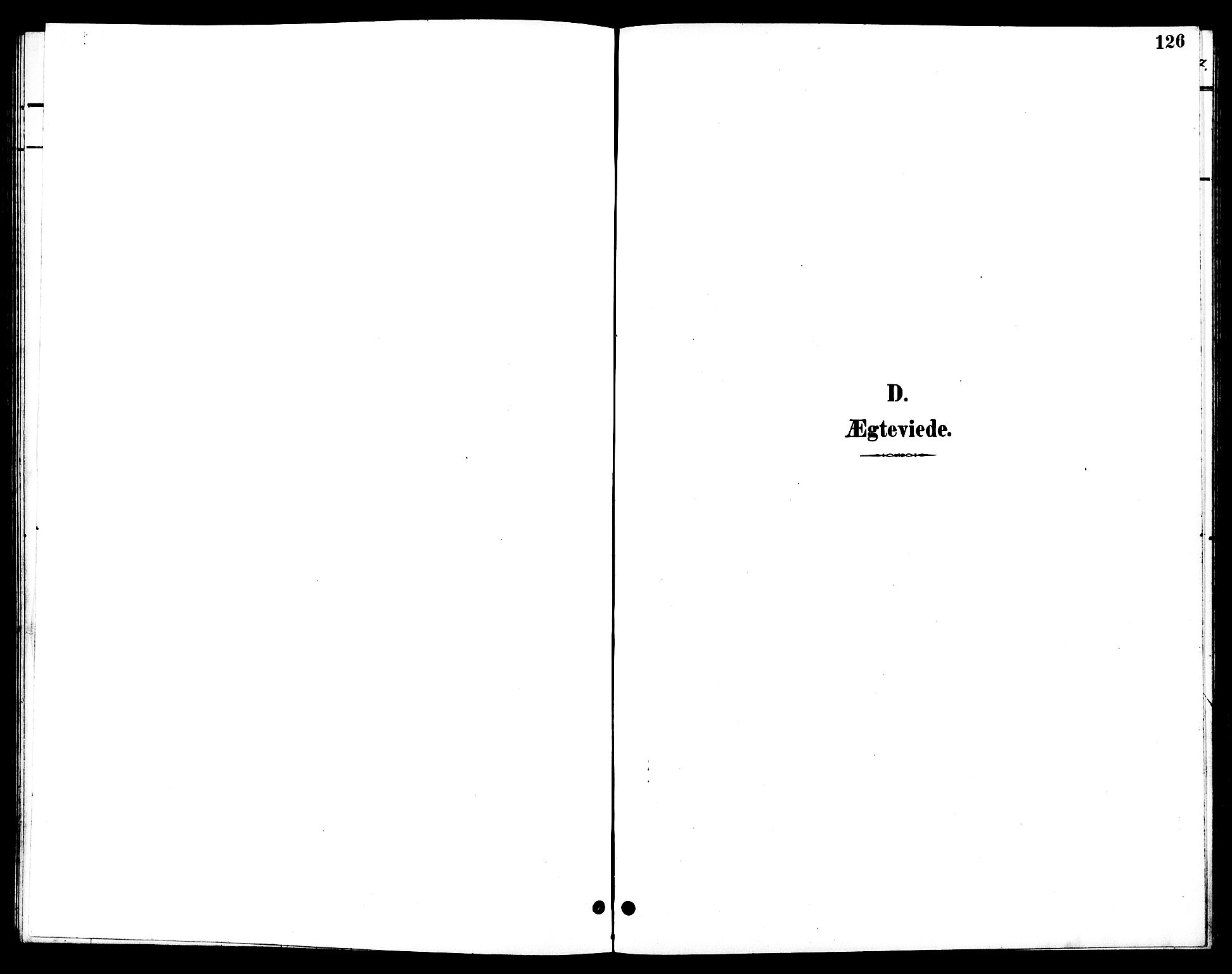 Ramnes kirkebøker, AV/SAKO-A-314/G/Ga/L0004: Klokkerbok nr. I 4, 1896-1911, s. 126
