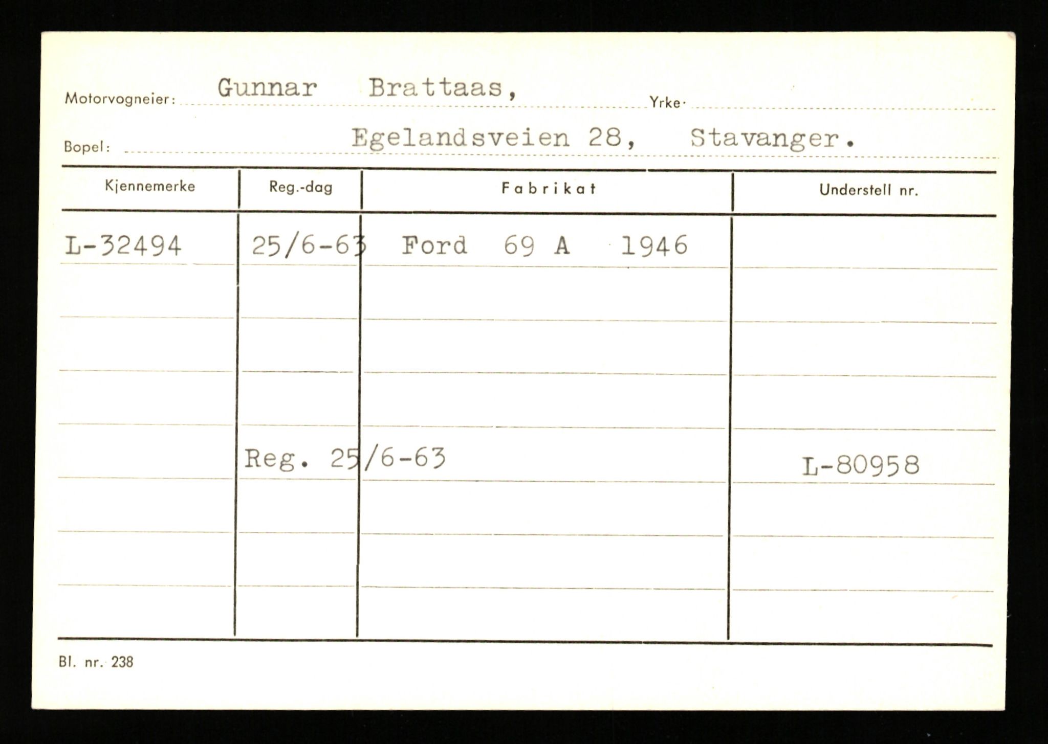 Stavanger trafikkstasjon, AV/SAST-A-101942/0/G/L0005: Registreringsnummer: 23000 - 34245, 1930-1971, s. 2942