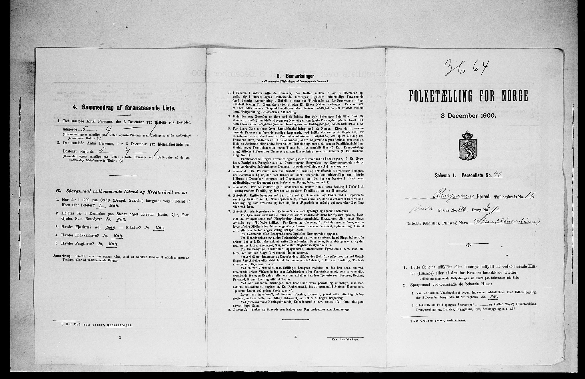 SAH, Folketelling 1900 for 0412 Ringsaker herred, 1900, s. 3028