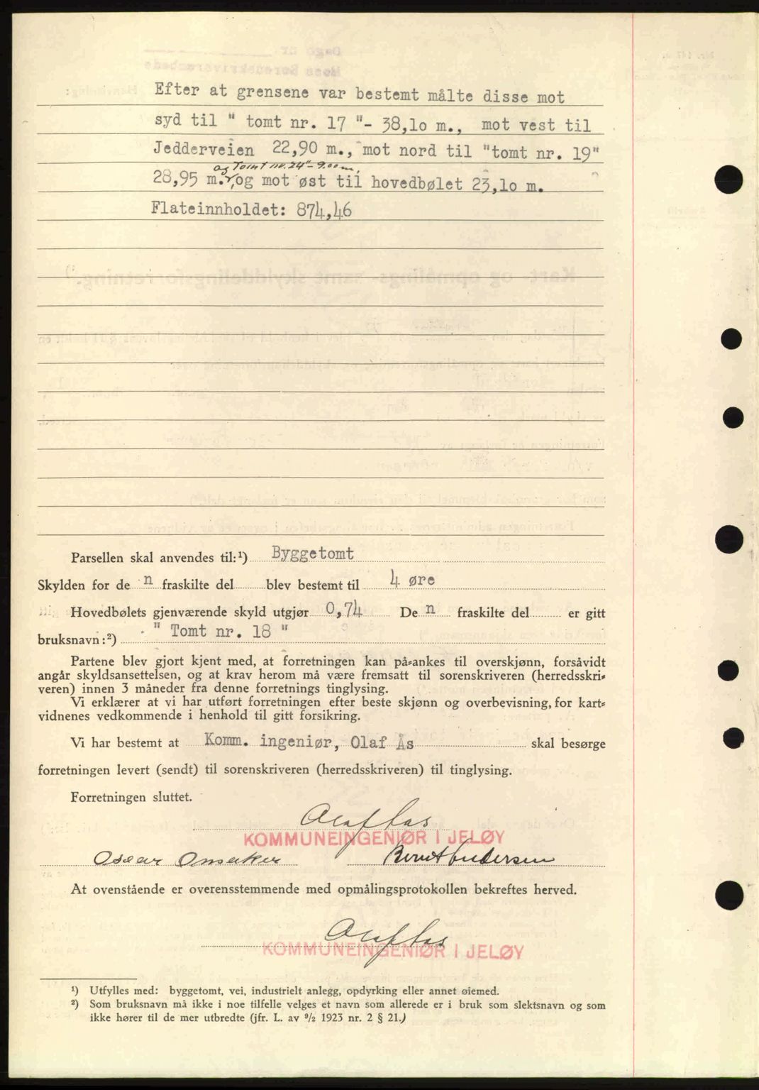 Moss sorenskriveri, SAO/A-10168: Pantebok nr. A5, 1938-1939, Dagboknr: 688/1939