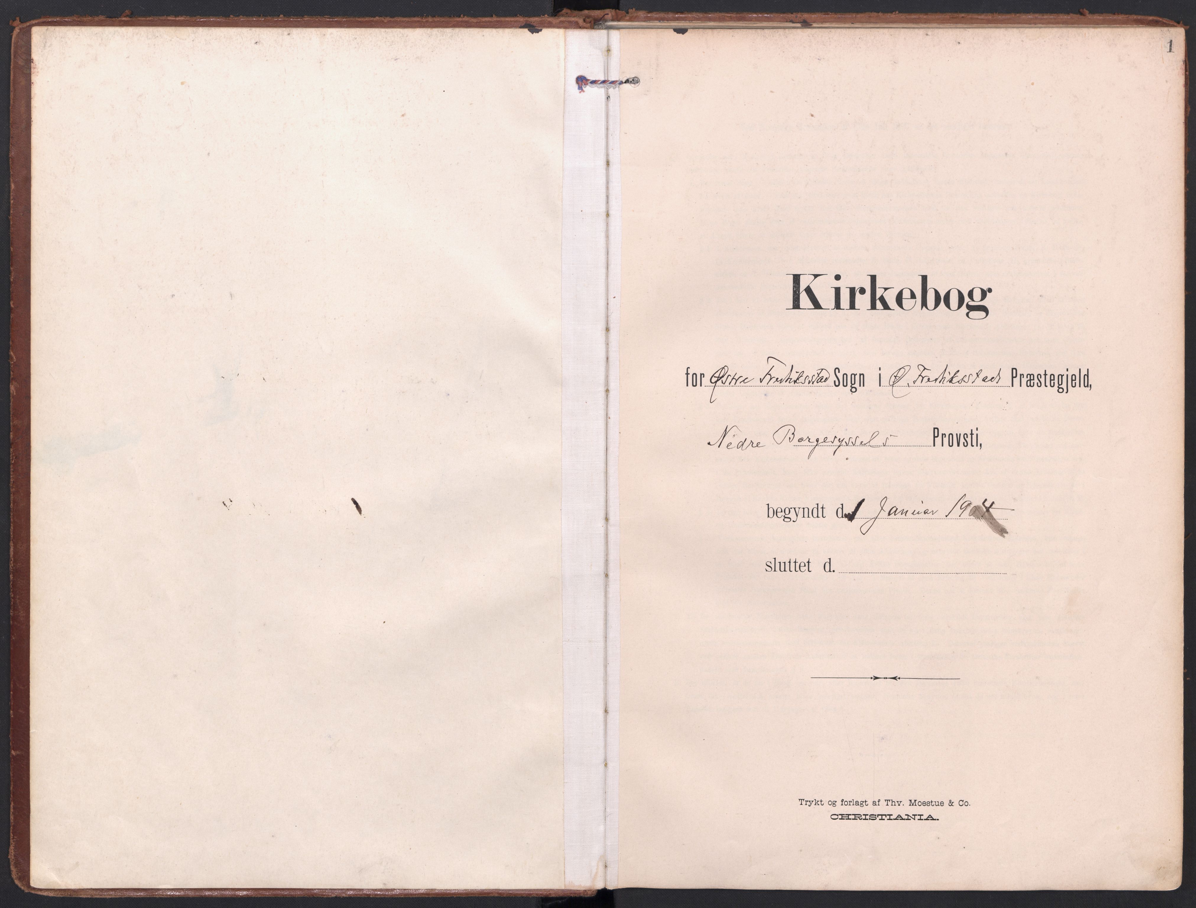 Østre Fredrikstad prestekontor Kirkebøker, AV/SAO-A-10907/F/Fa/L0003: Ministerialbok nr. 3, 1904-1923