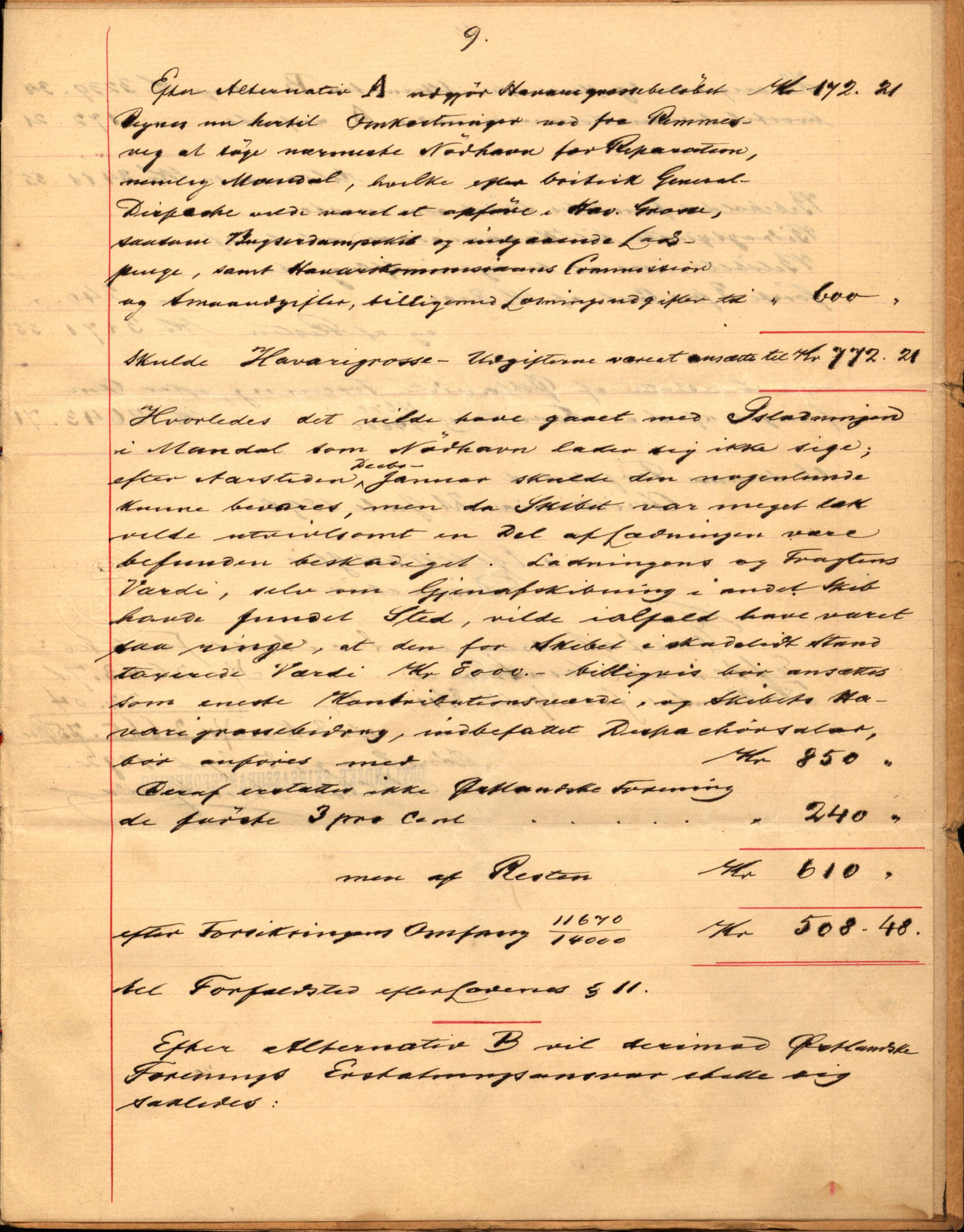 Pa 63 - Østlandske skibsassuranceforening, VEMU/A-1079/G/Ga/L0027/0003: Havaridokumenter / Bothnia, Petropolis, Agathe, Annie, Ispolen, Isploven, 1891, s. 106